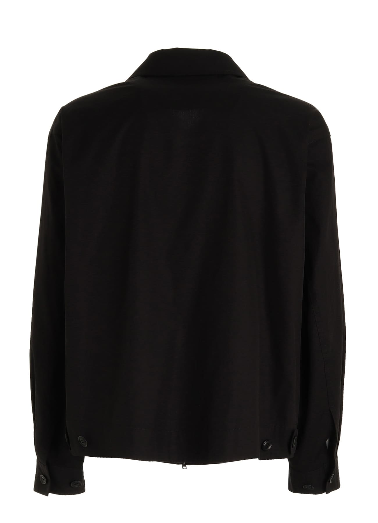 100/2 COTTON BROAD ZIP-UP BLOUSON