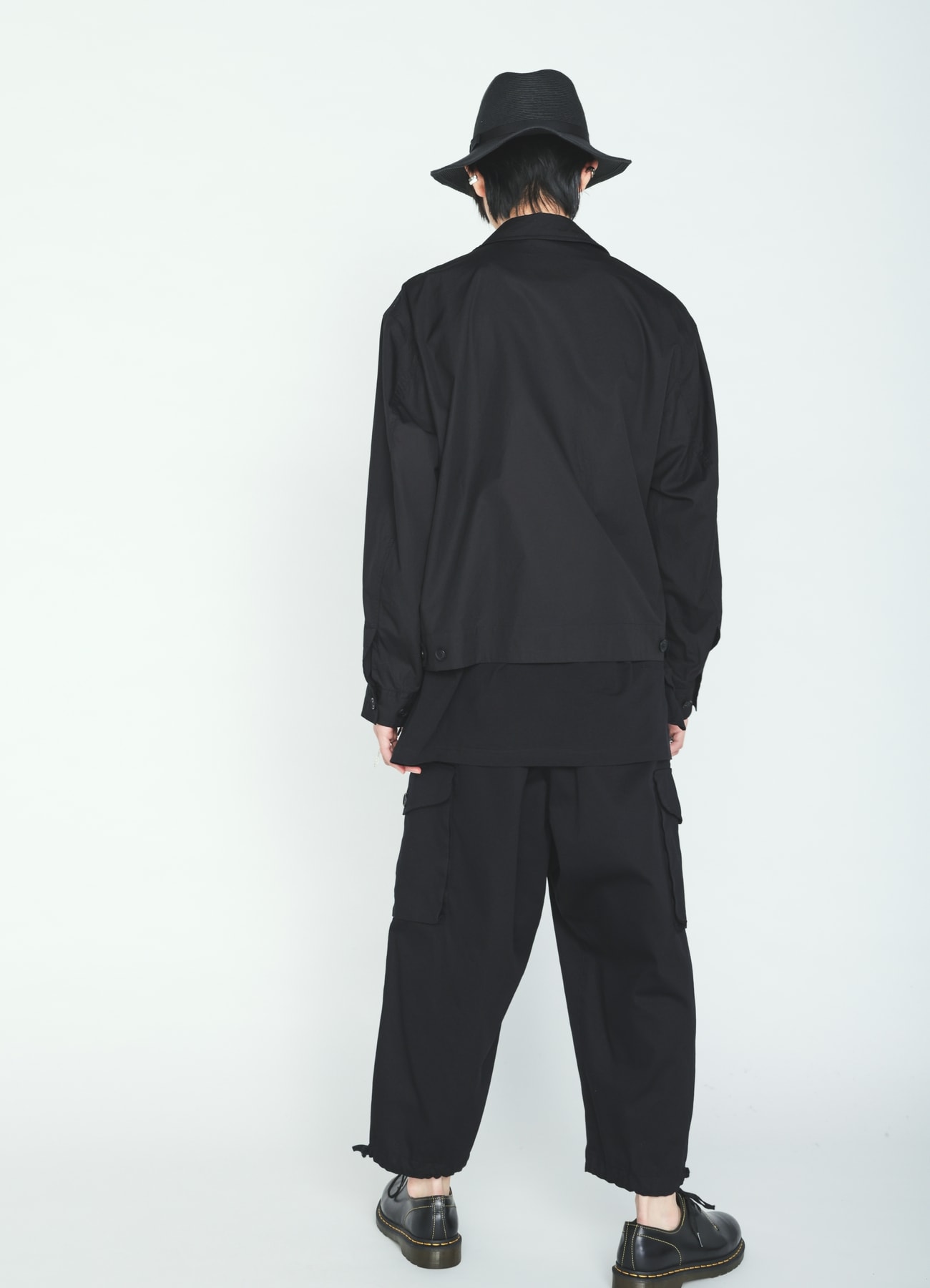100/2 COTTON BROAD ZIP-UP BLOUSON