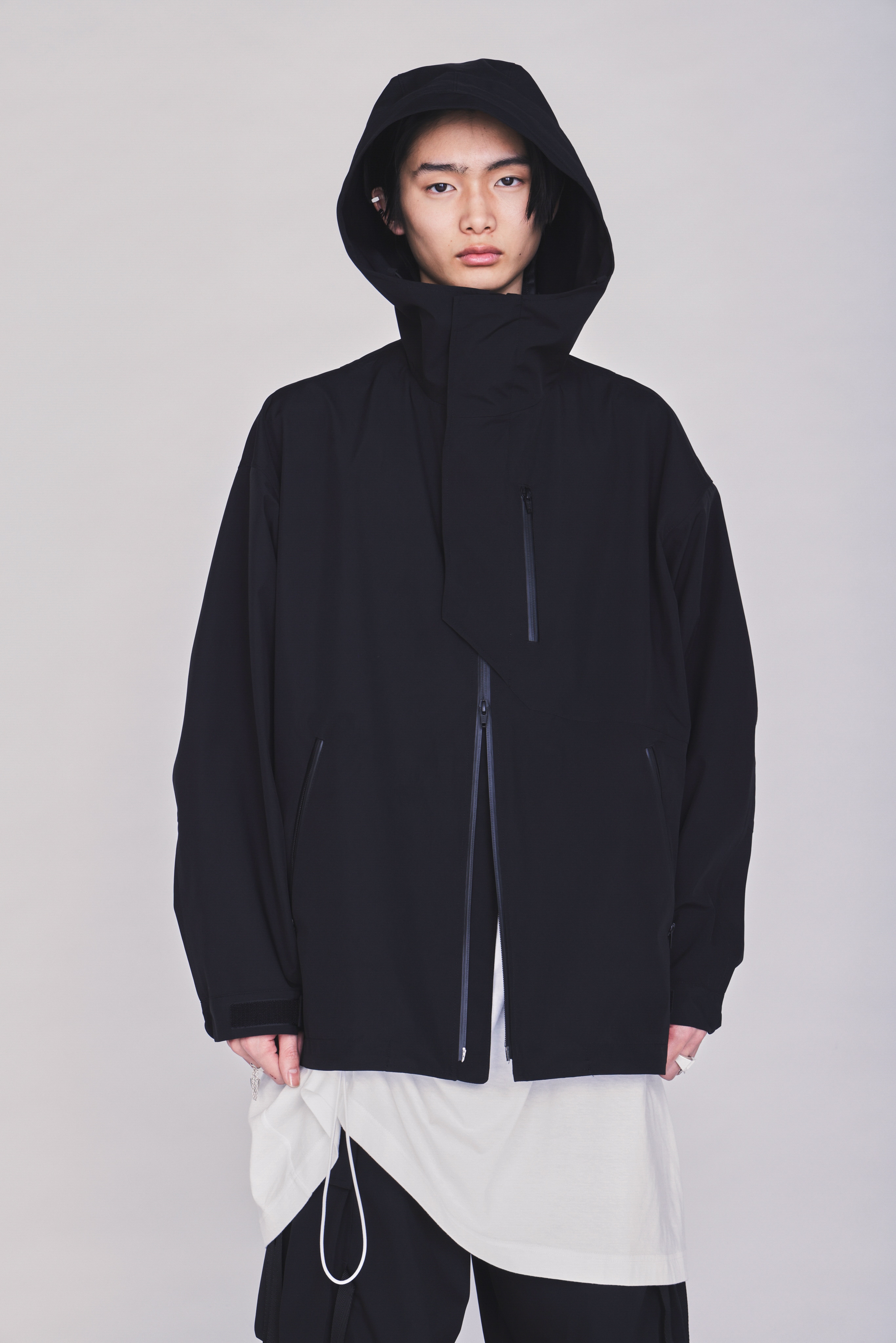 WATERPROOF TECH FABRIC MOUNTAIN PARKA