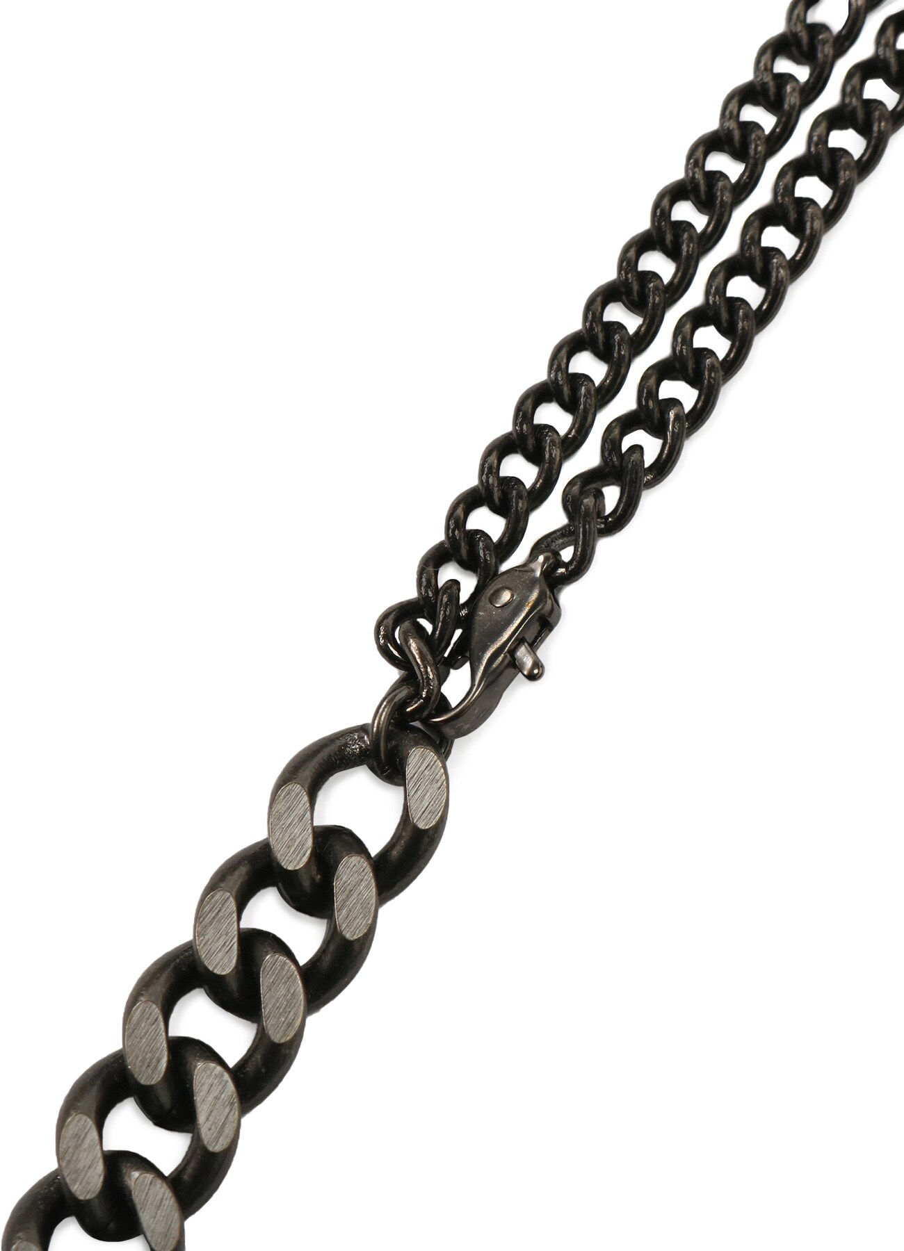 Brass 6-way Curved Chain Bracelet Necklace