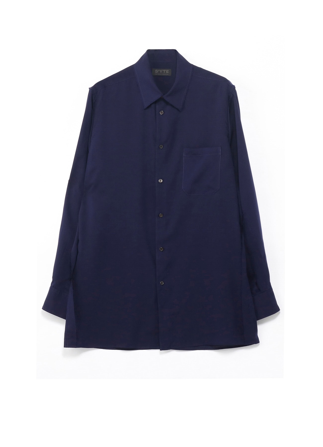 Tencel /Loan Cut off Regular Collar Shirt