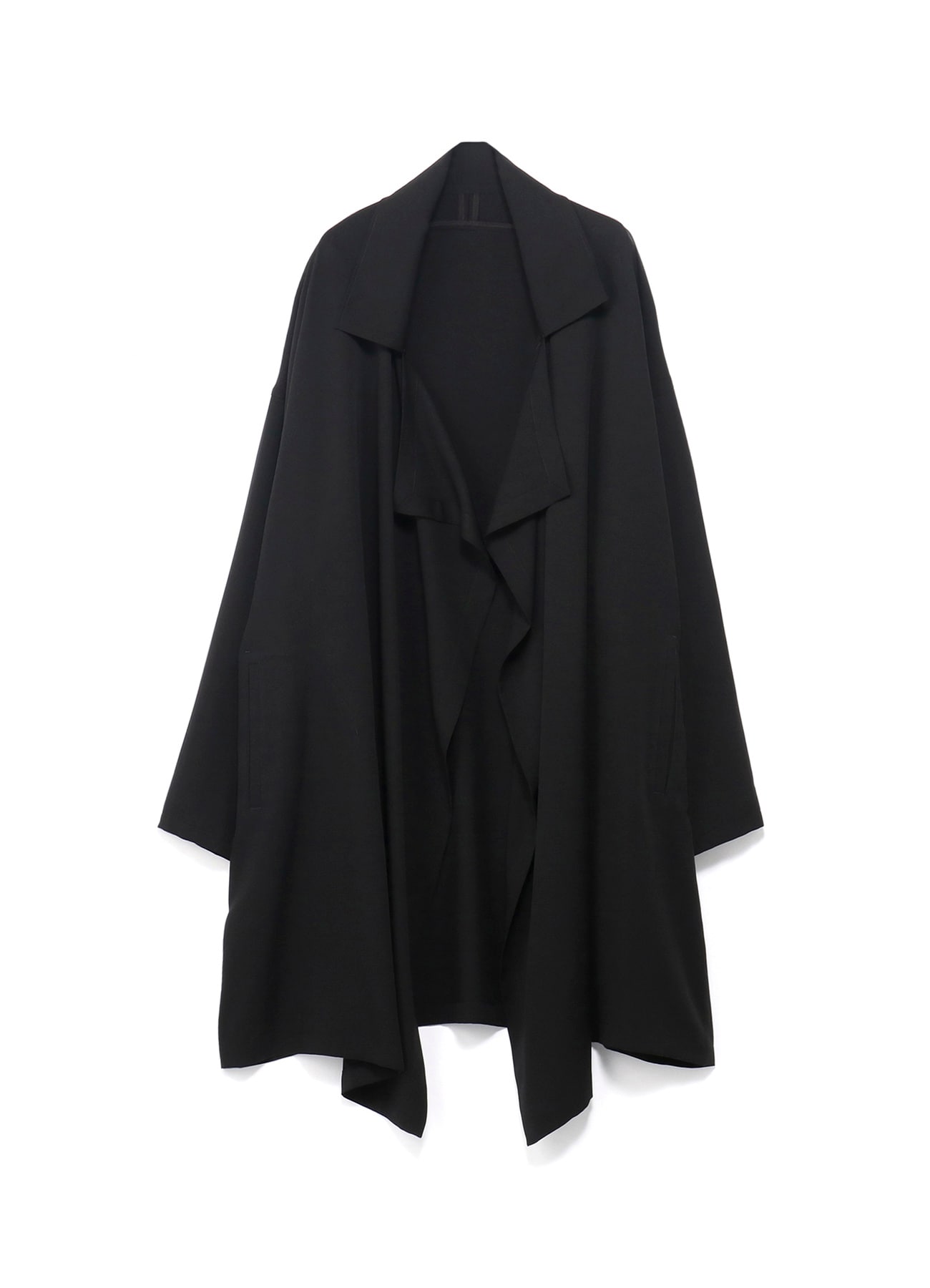 Tencel /Burberry Frame Double Collar Drape Coat