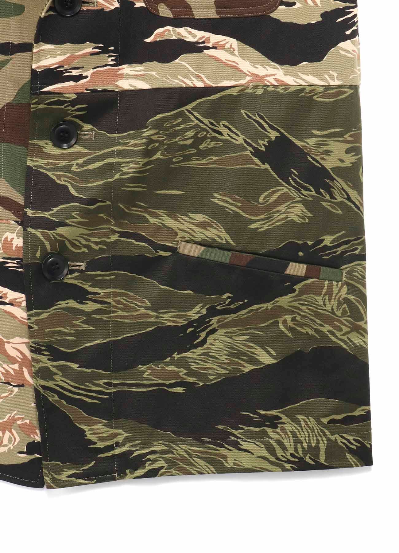 CRAZY CAMOUFLAGE 3BS TAILORED SHIRT JACKET