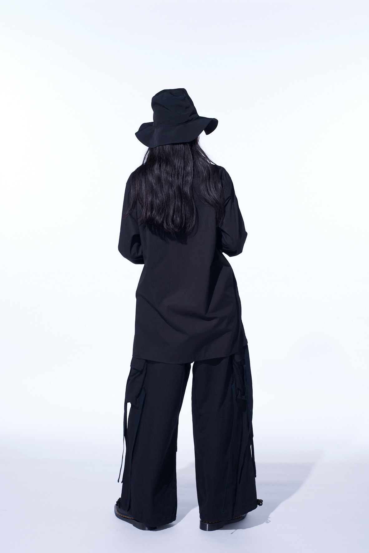 COTTON BROAD LOOSE-FIT REGULAR COLLAR SHIRT