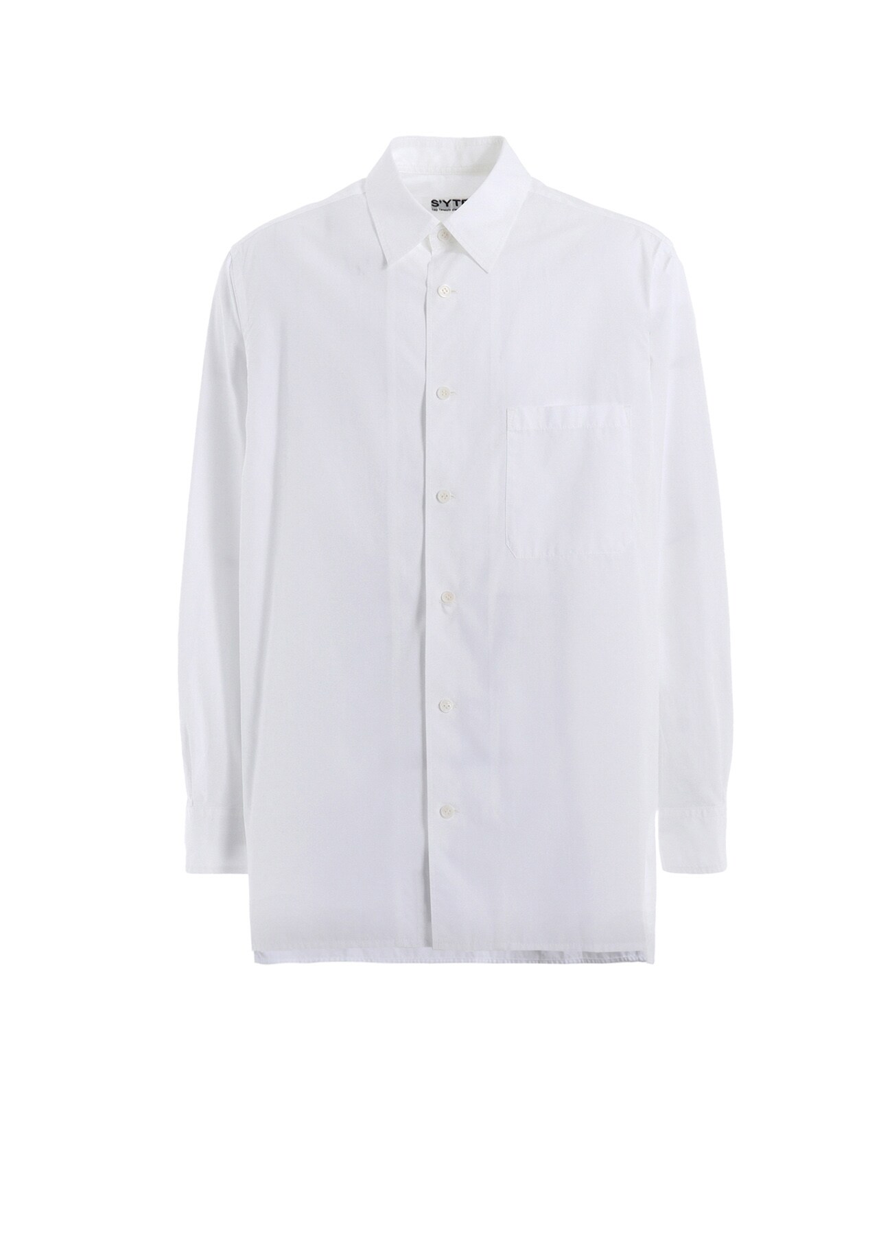 COTTON BROAD LOOSE-FIT REGULAR COLLAR SHIRT