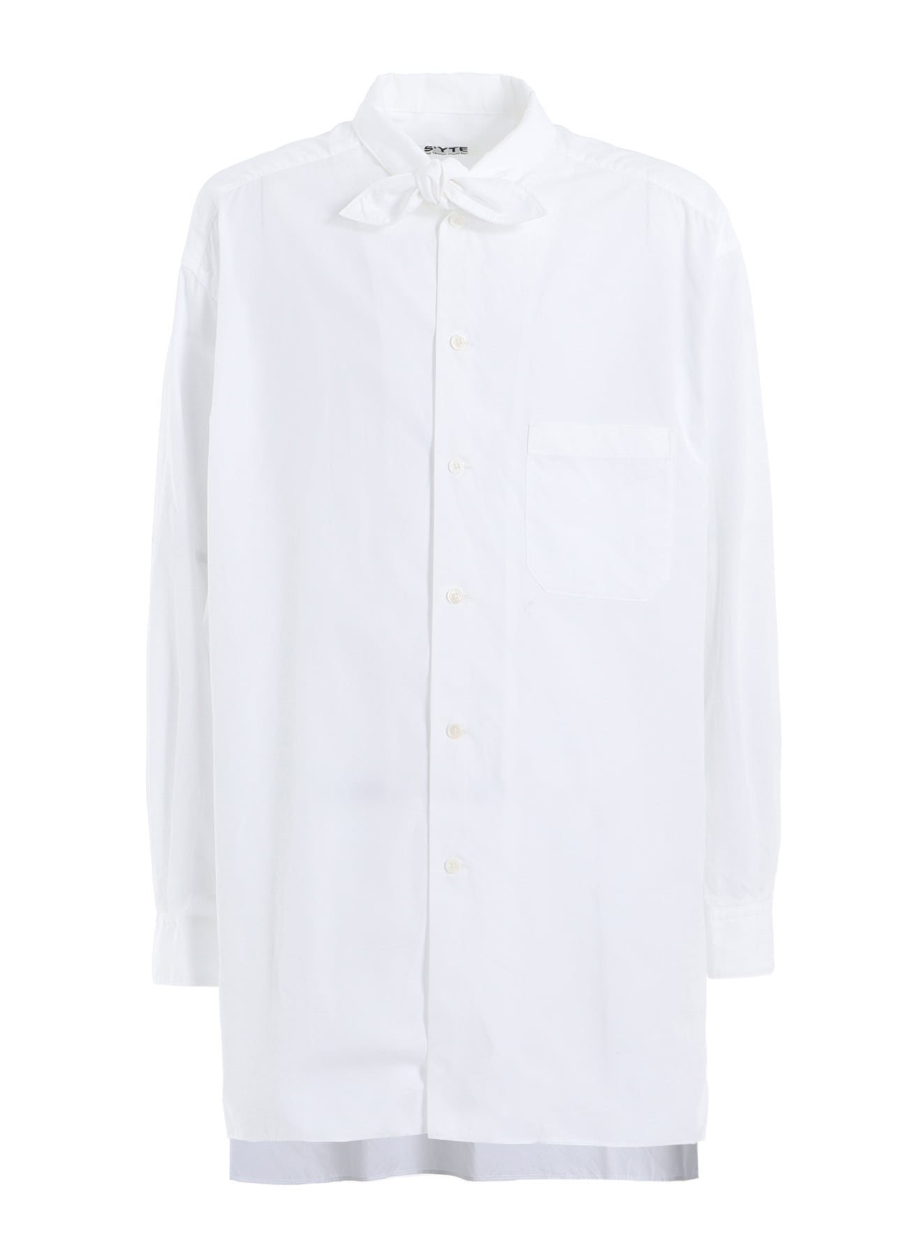 Tシャツ・カットソー IONSEOUL Ribbon Collar Sweatshirt JE163 △コットンレース刺繍Tシャツ（Tシャツ/カットソー）｜yuni