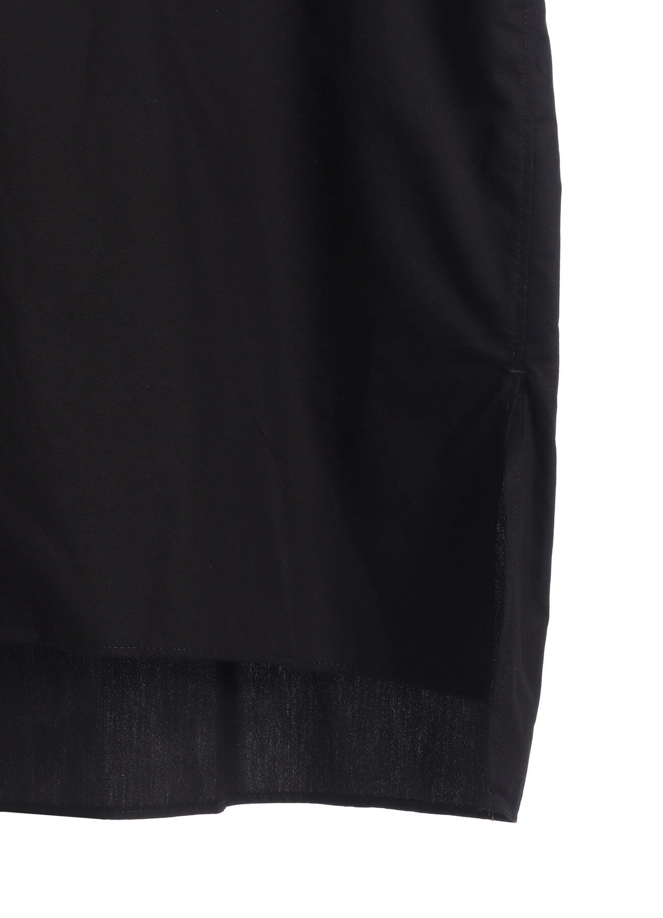 COTTON BROAD RIBBON COLLAR SHIRT