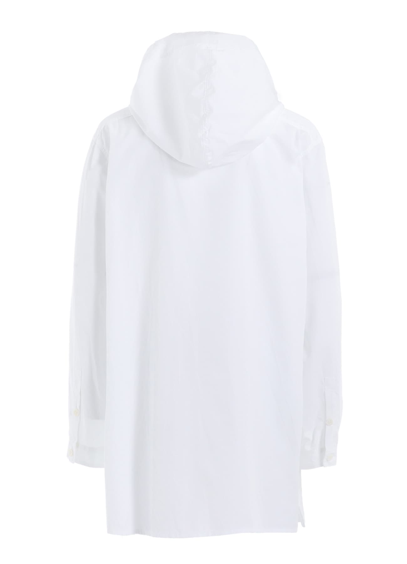 COTTON BROAD HOODED SHIRT