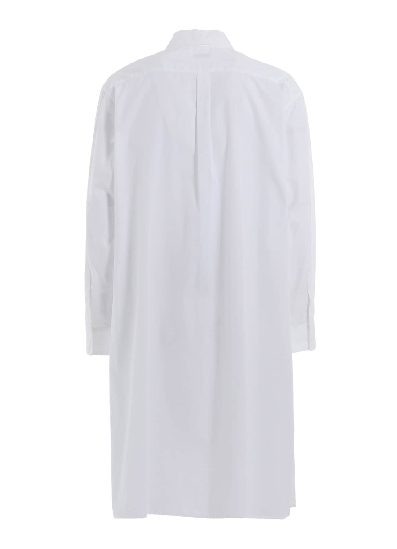 COTTON BROAD REGULAR COLLAR LONG SHIRT