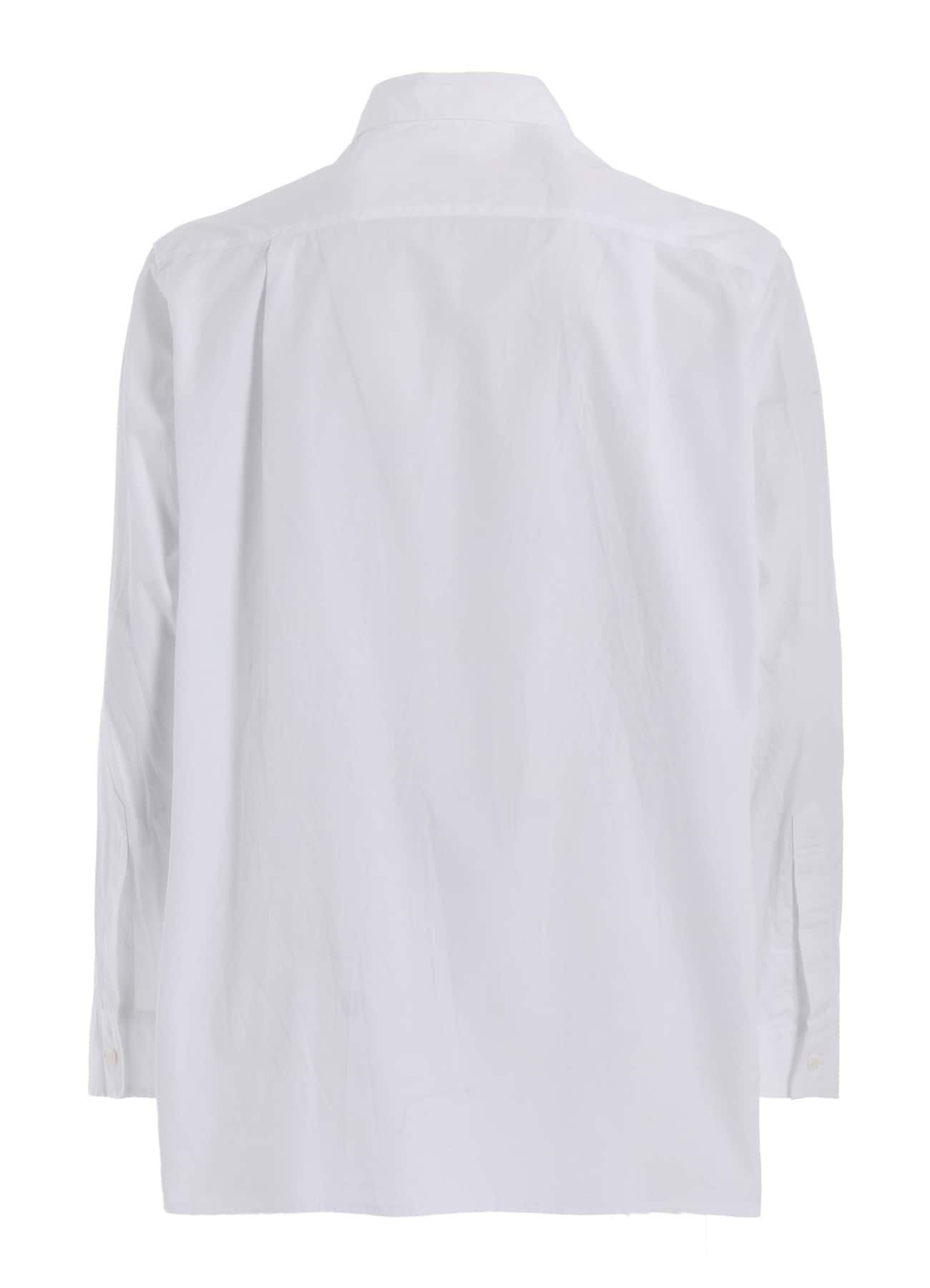 COTTON BROAD CROW EMBROIDERED SHIRT