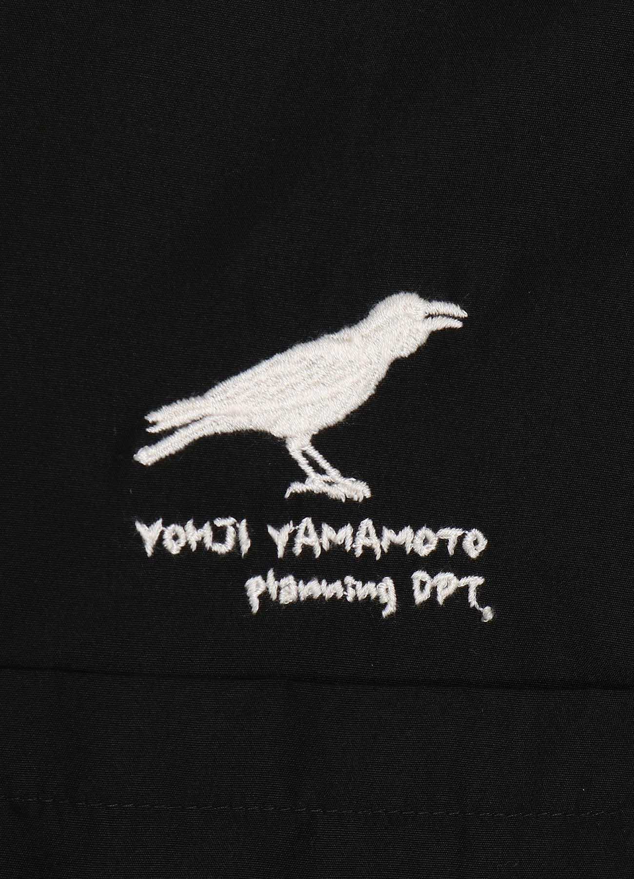 COTTON BROAD CROW EMBROIDERED SHIRT