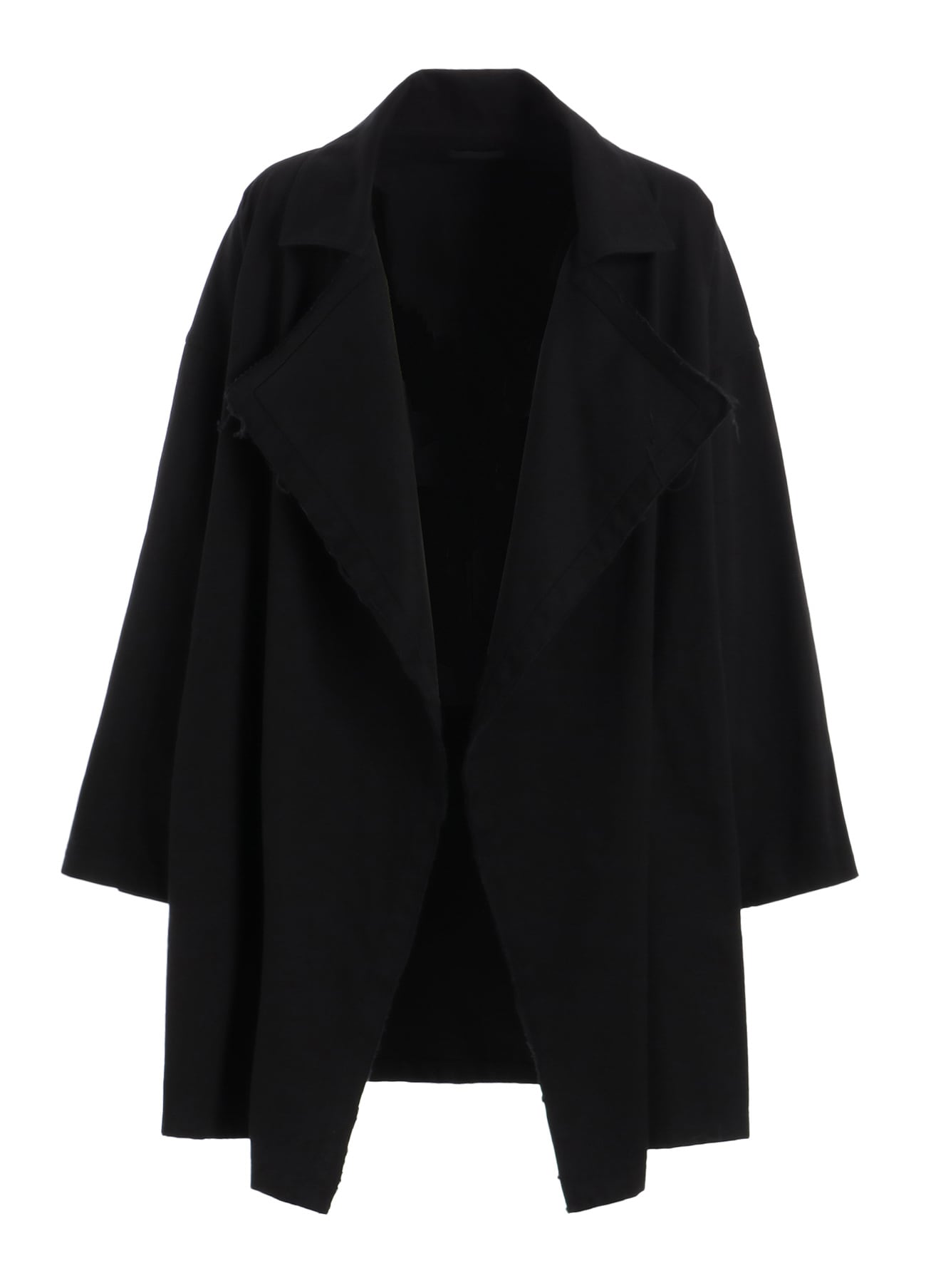 COTTON DRILL CUT-OUT DRAPE COAT