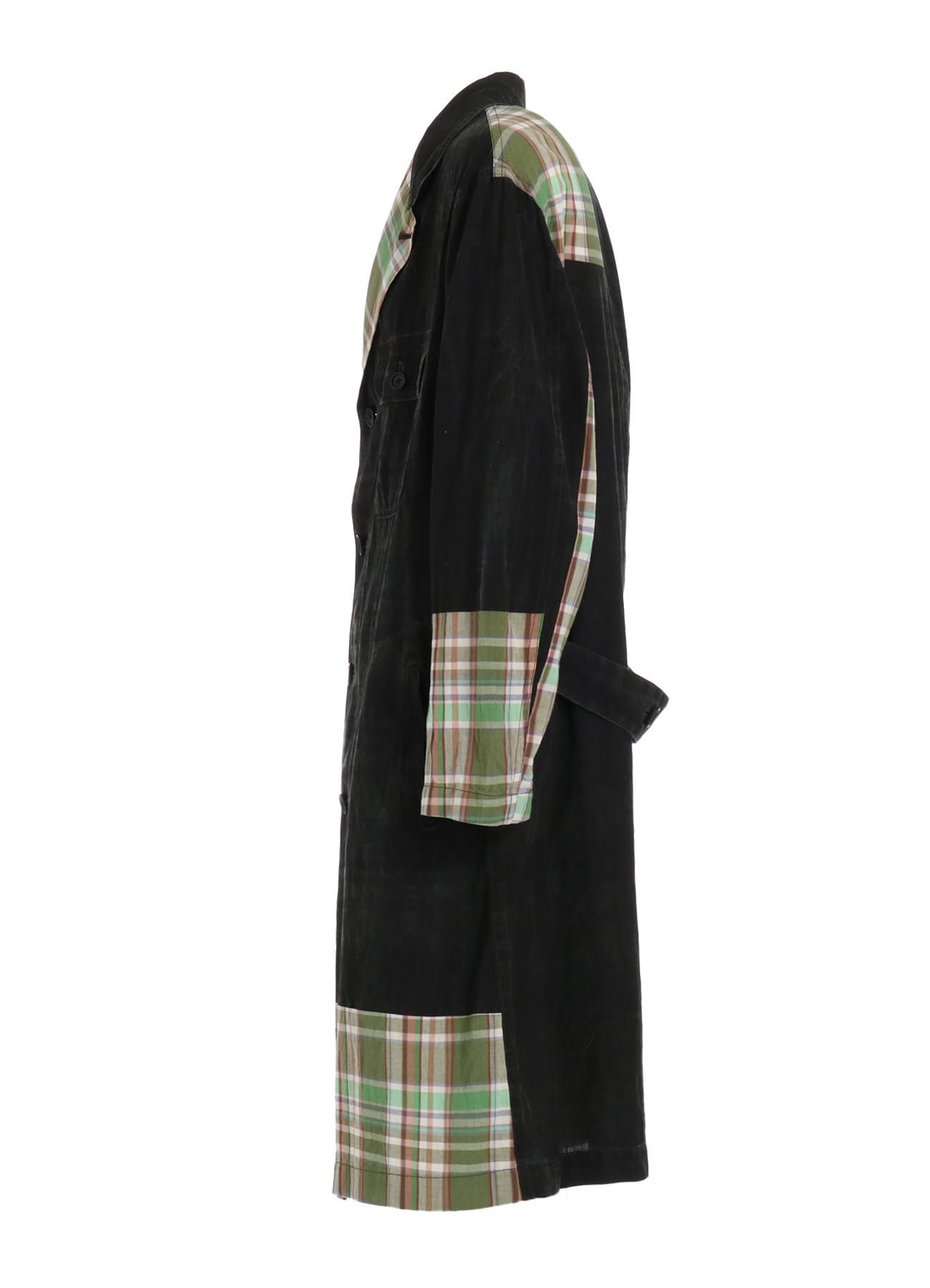 MADRAS CHECK PIGMENT PRINT COAT