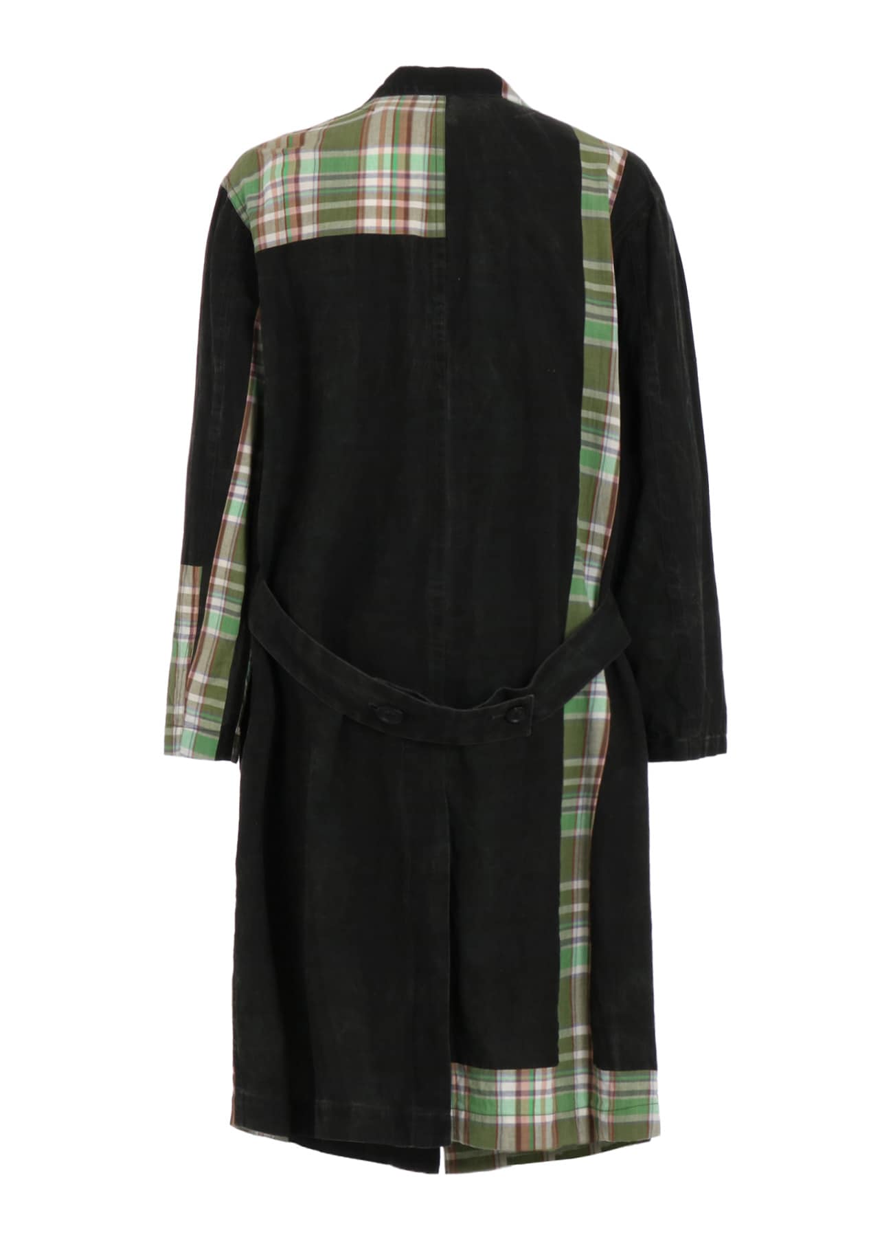 MADRAS CHECK PIGMENT PRINT COAT