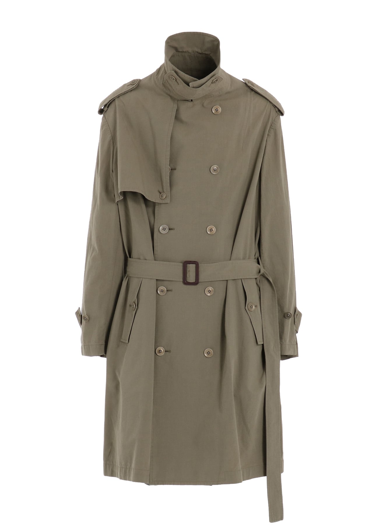 【激レア】ヨウジヤマモト×ダーバン　トレンチコート　ベージュ BRUSHED WASHER FINISH BROAD TRENCH COAT(S Khaki): S'YTE｜THE