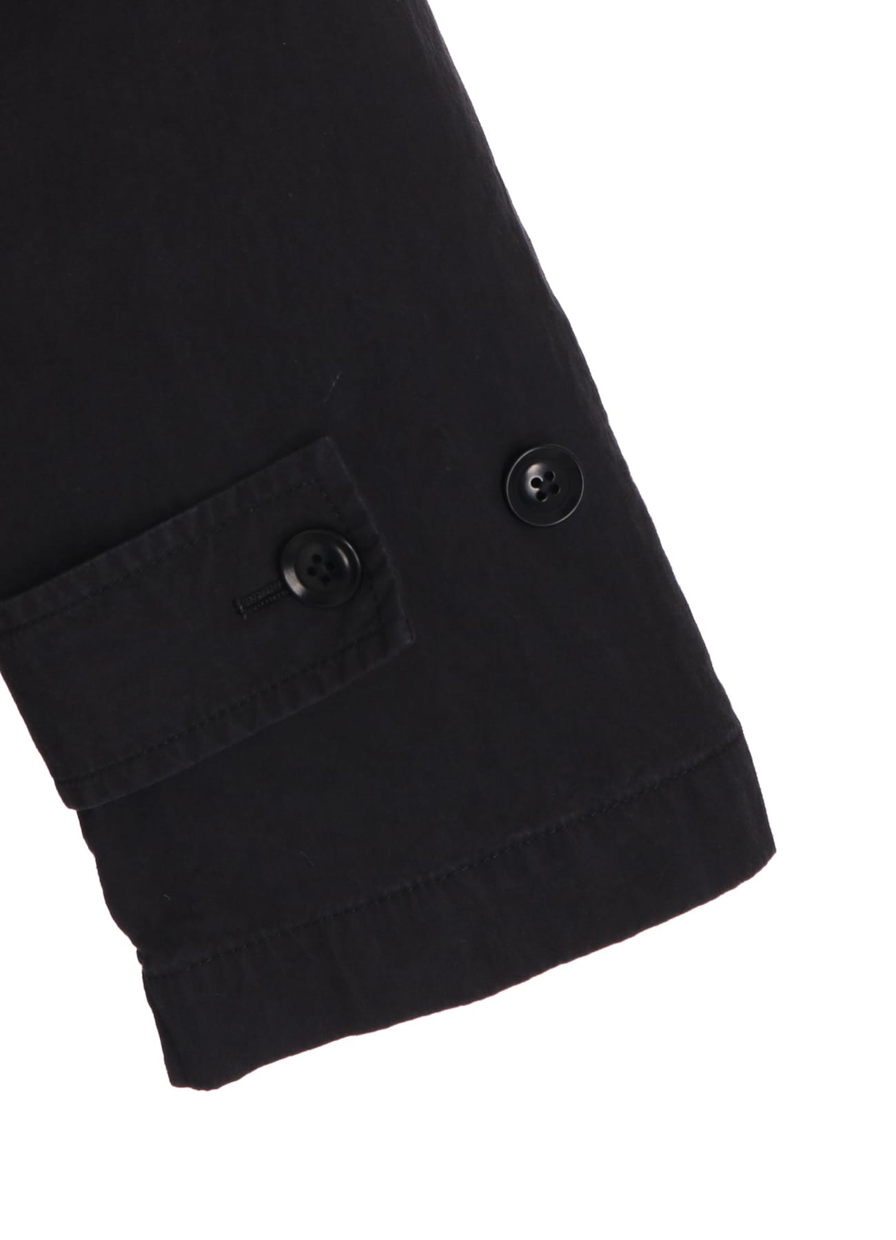 BRUSHED WASHER FINISH BROAD TRENCH COAT