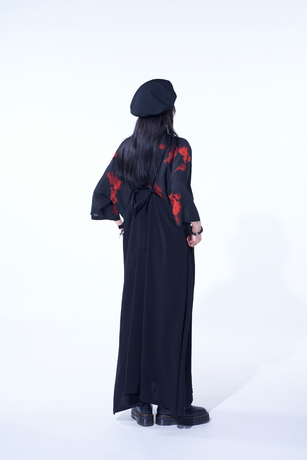 CREPE de CHINE SALOPETTE SKIRT