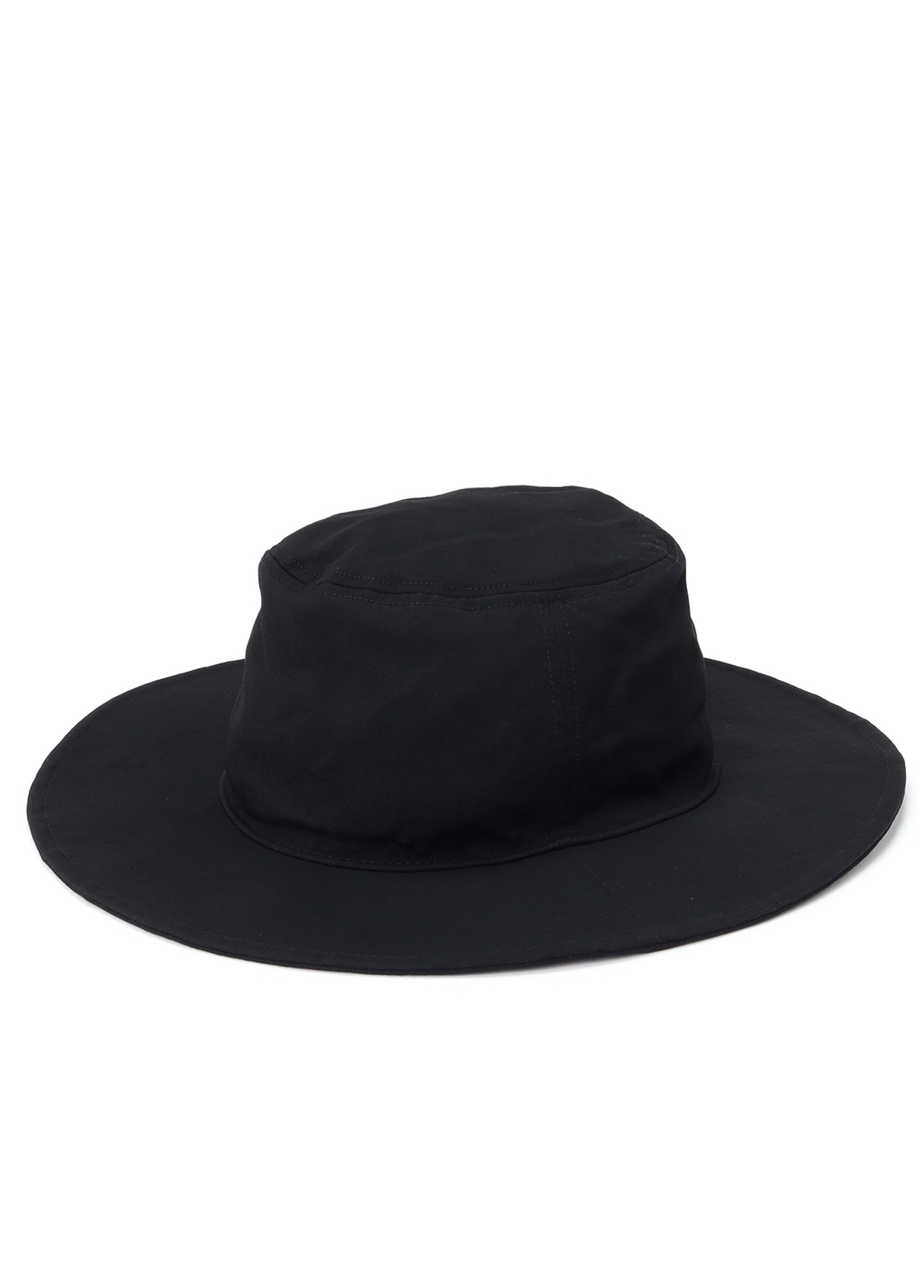 WASHER WOOL GABARDINE LONG BRIM HAT