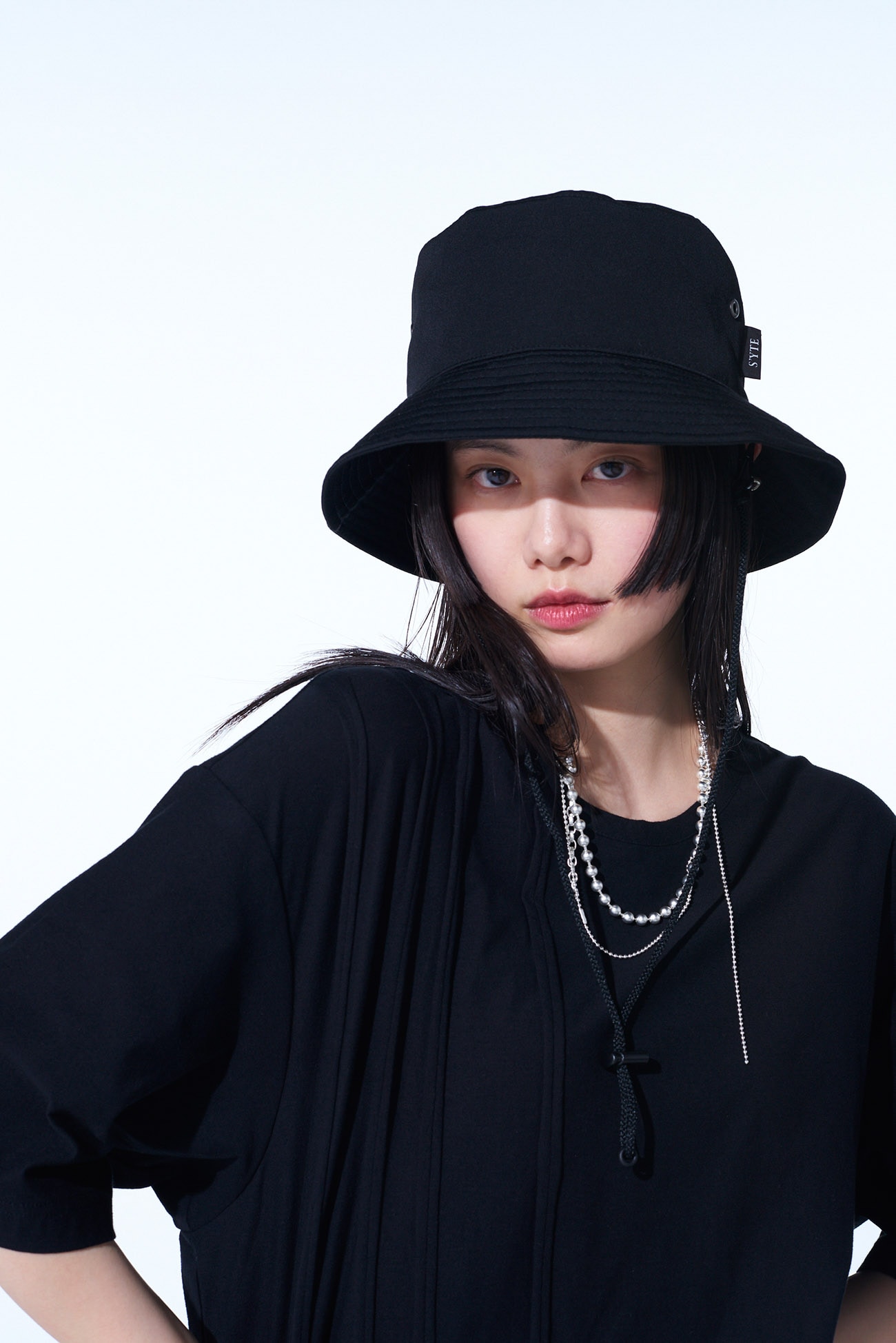WASHER WOOL GABARDINE SAFARI HAT