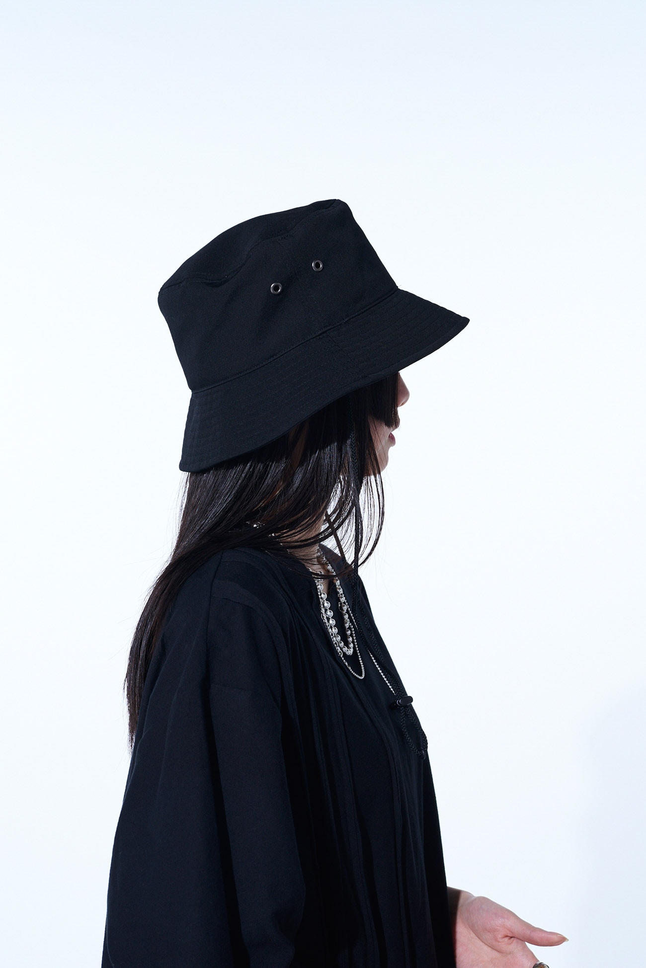 WASHER WOOL GABARDINE SAFARI HAT