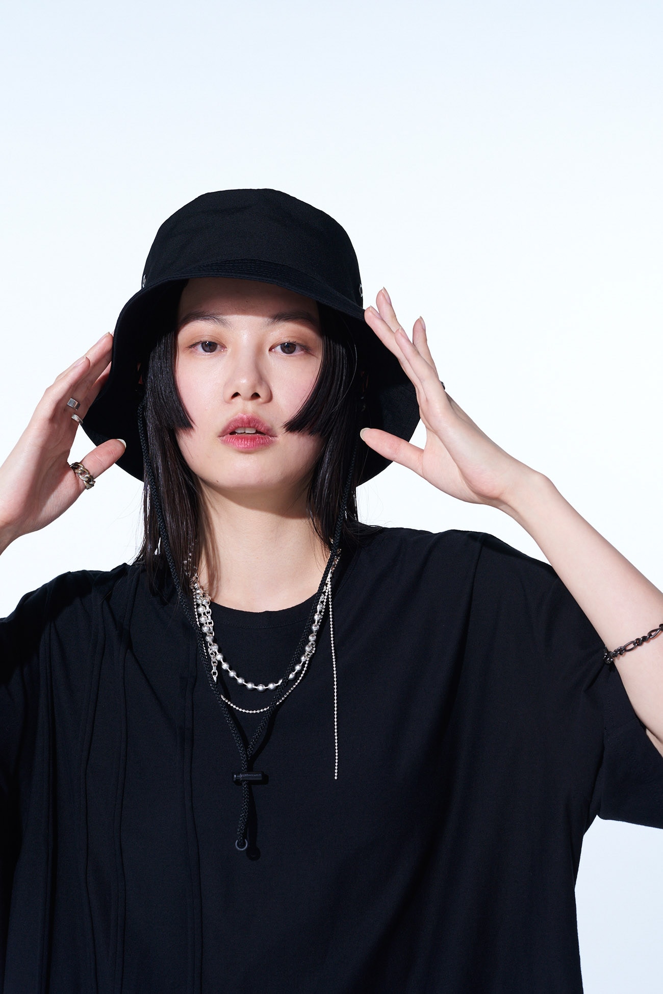 WASHER WOOL GABARDINE SAFARI HAT