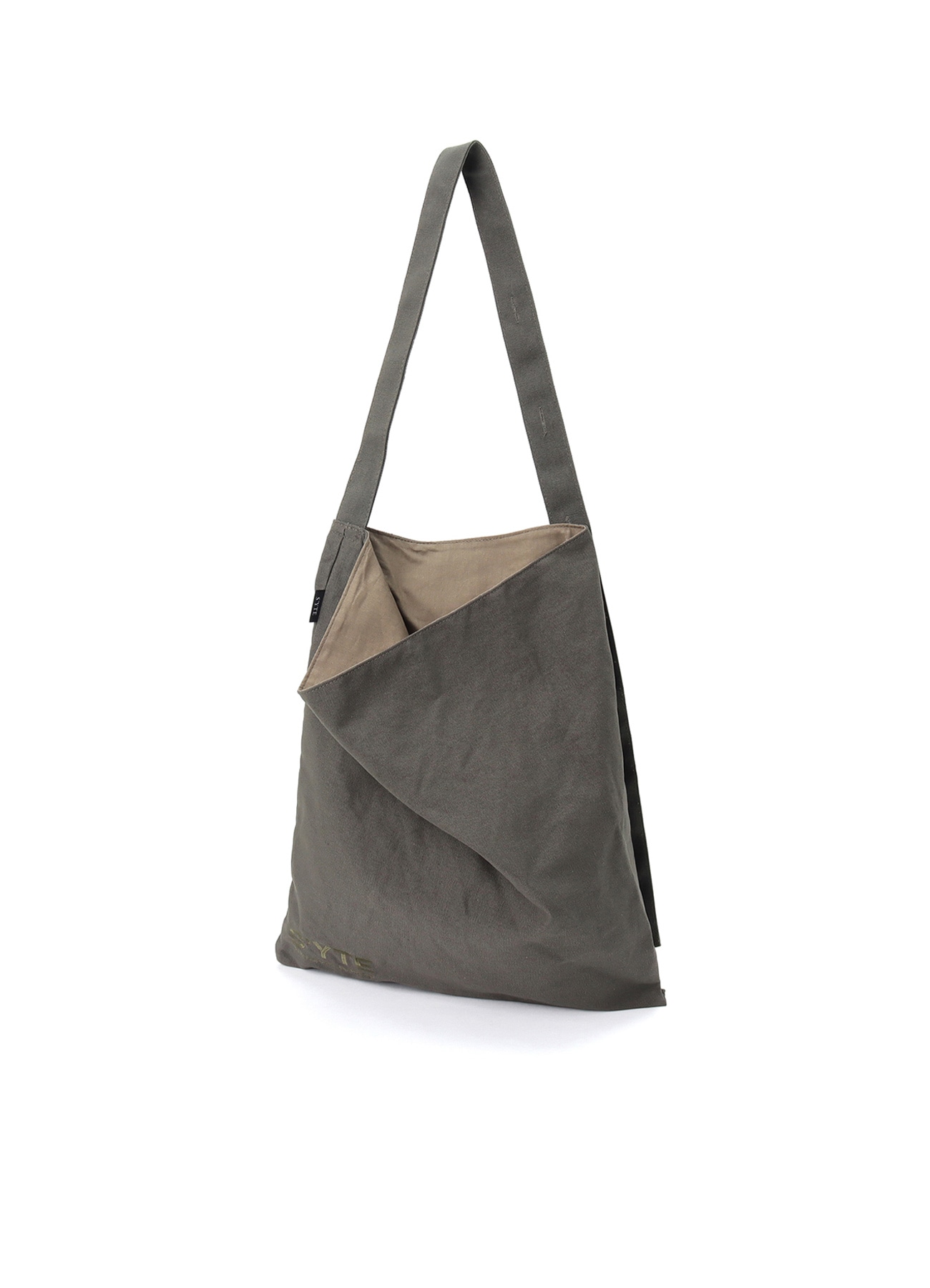 COTTON CANVAS DEFORMED DESIGN BAG