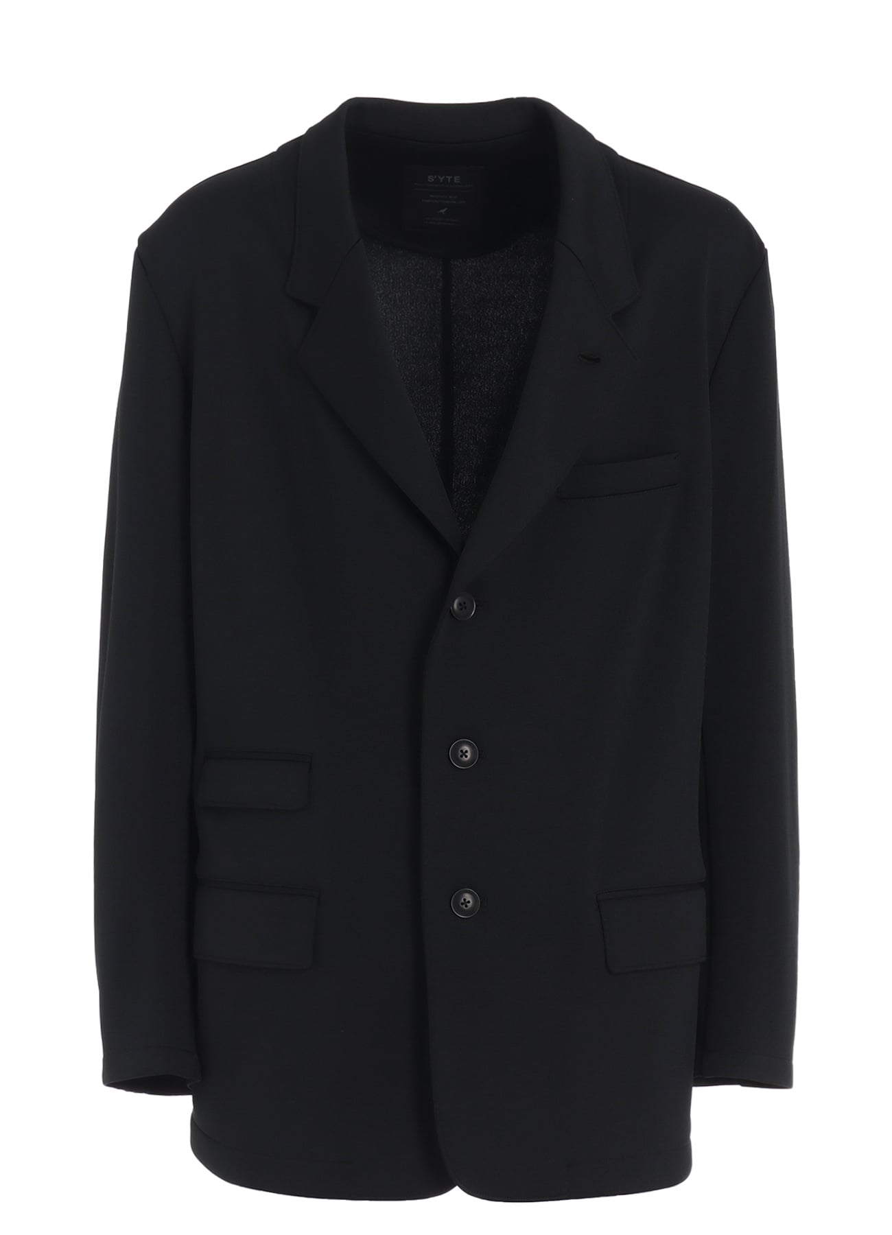 PE/SMOOTH JERSEY 3BS JACKET WITH TYROLEAN TAPES