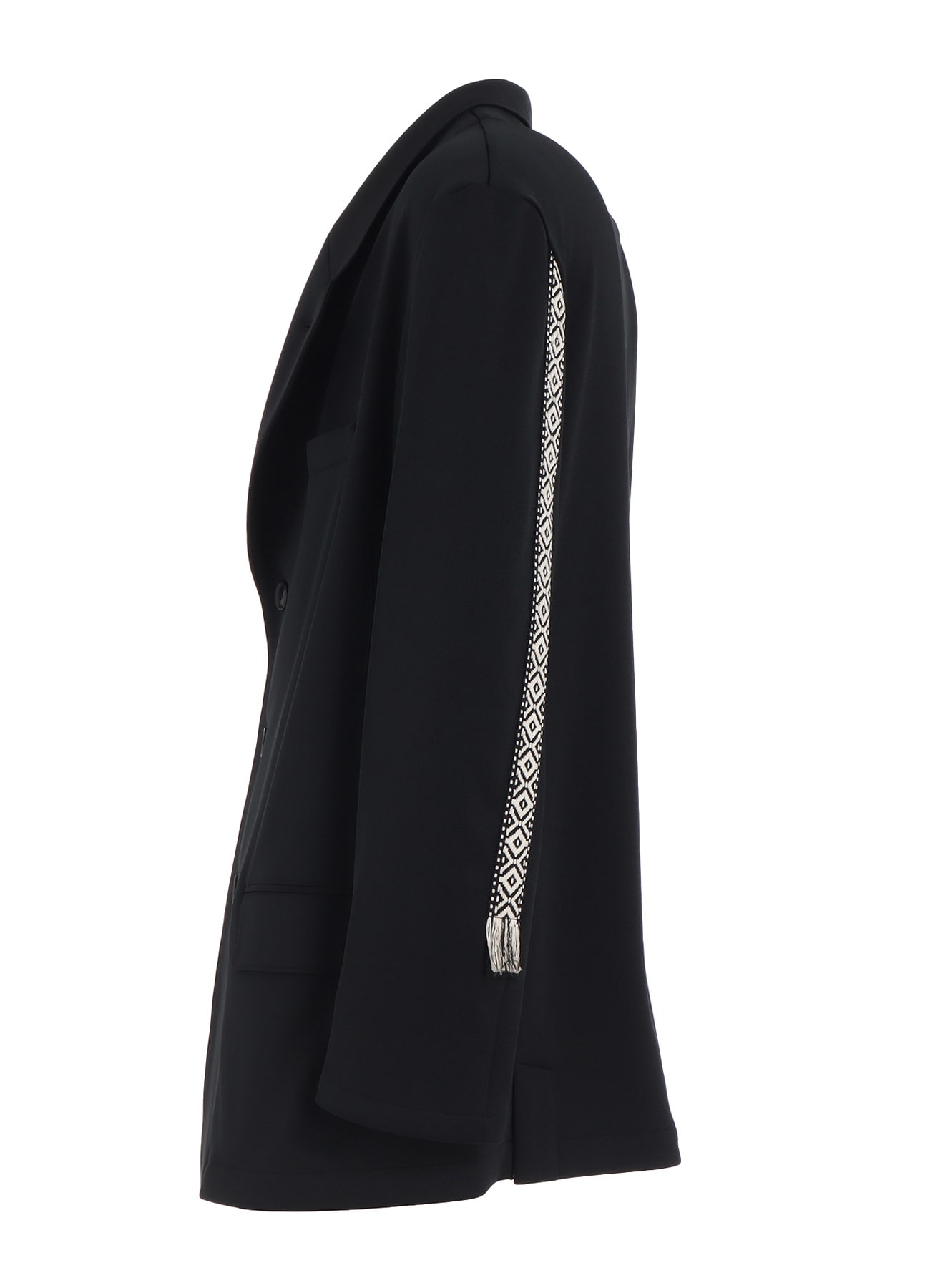 PE/SMOOTH JERSEY 3BS JACKET WITH TYROLEAN TAPES