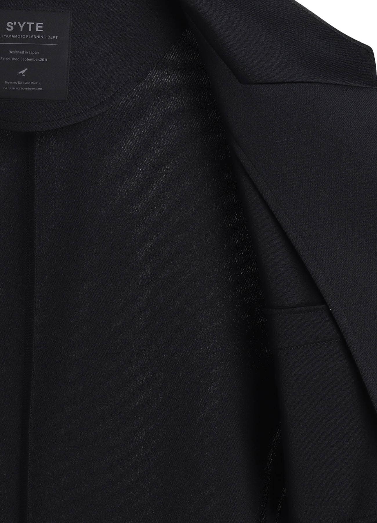 PE/SMOOTH JERSEY 3BS JACKET WITH TYROLEAN TAPES