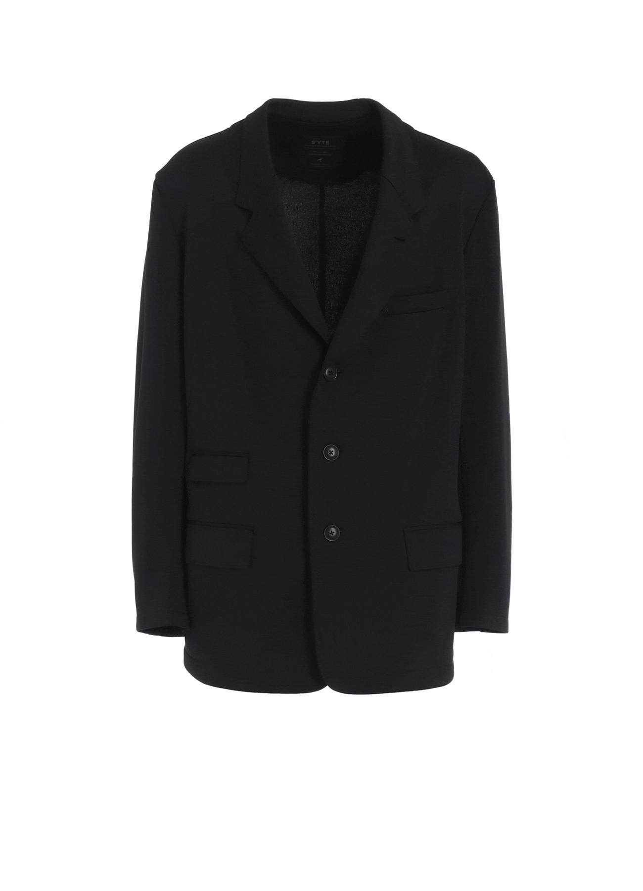 PE/SMOOTH JERSEY 3BS JACKET WITH TYROLEAN TAPES