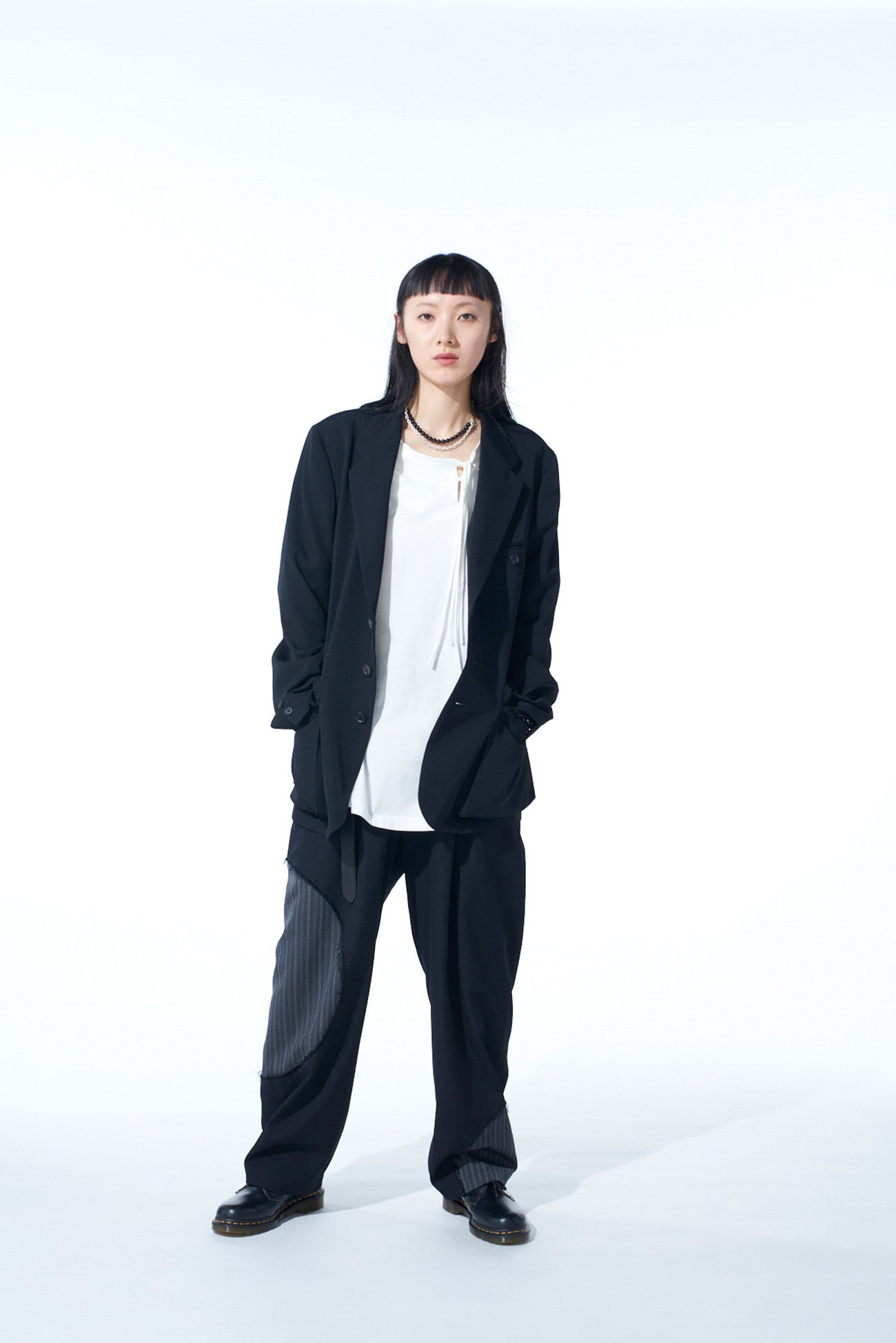 WASHER WOOL GABARDINE BIG POCKETS JACKET
