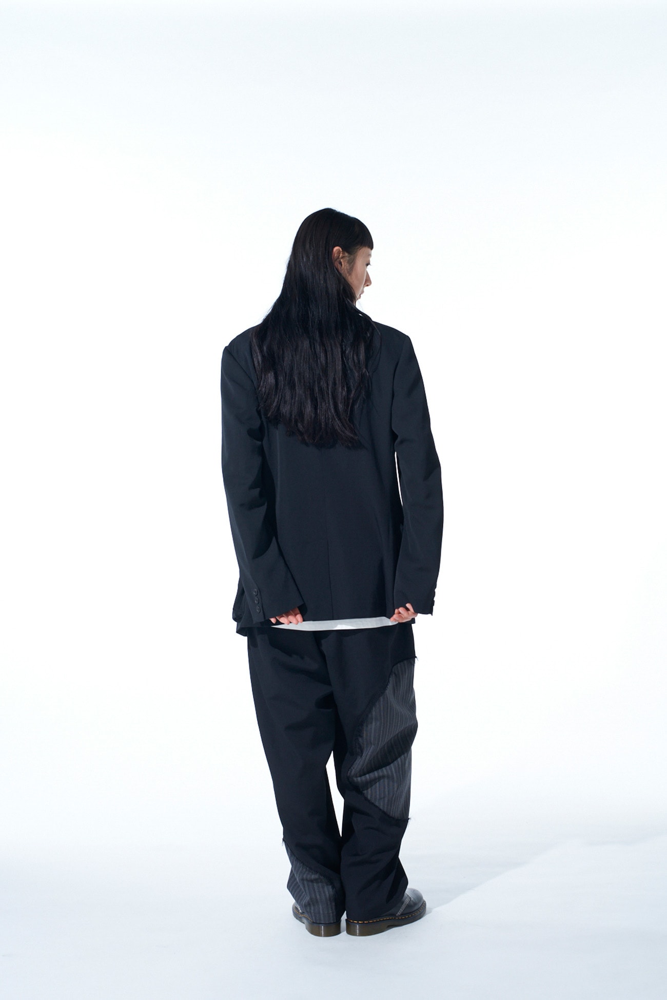 WASHER WOOL GABARDINE BIG POCKETS JACKET