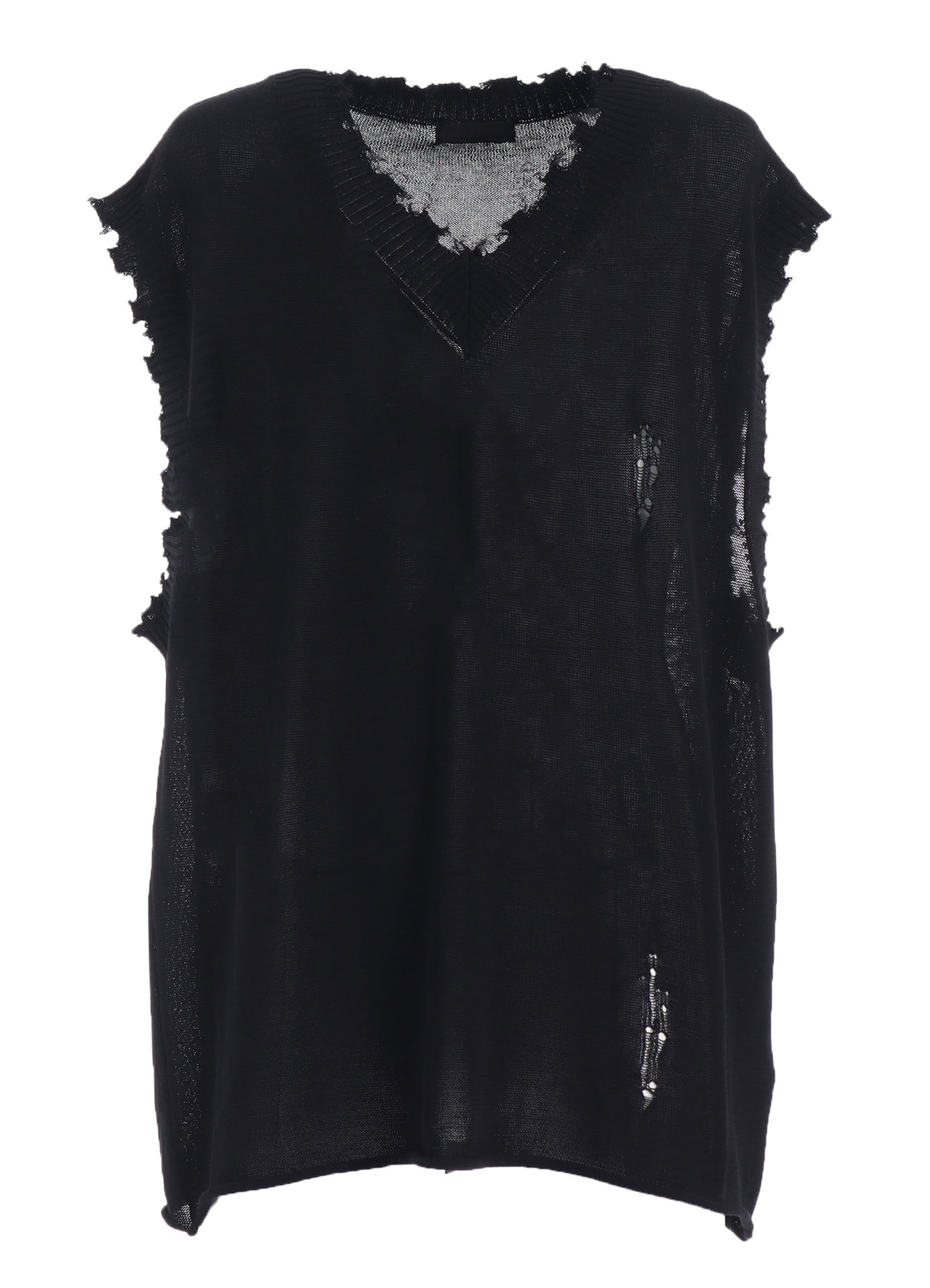 『3年保証』 COMPACT TWIST S'YTE｜THE Black): VEST(M KNITTED DAMAGED 10G 果物