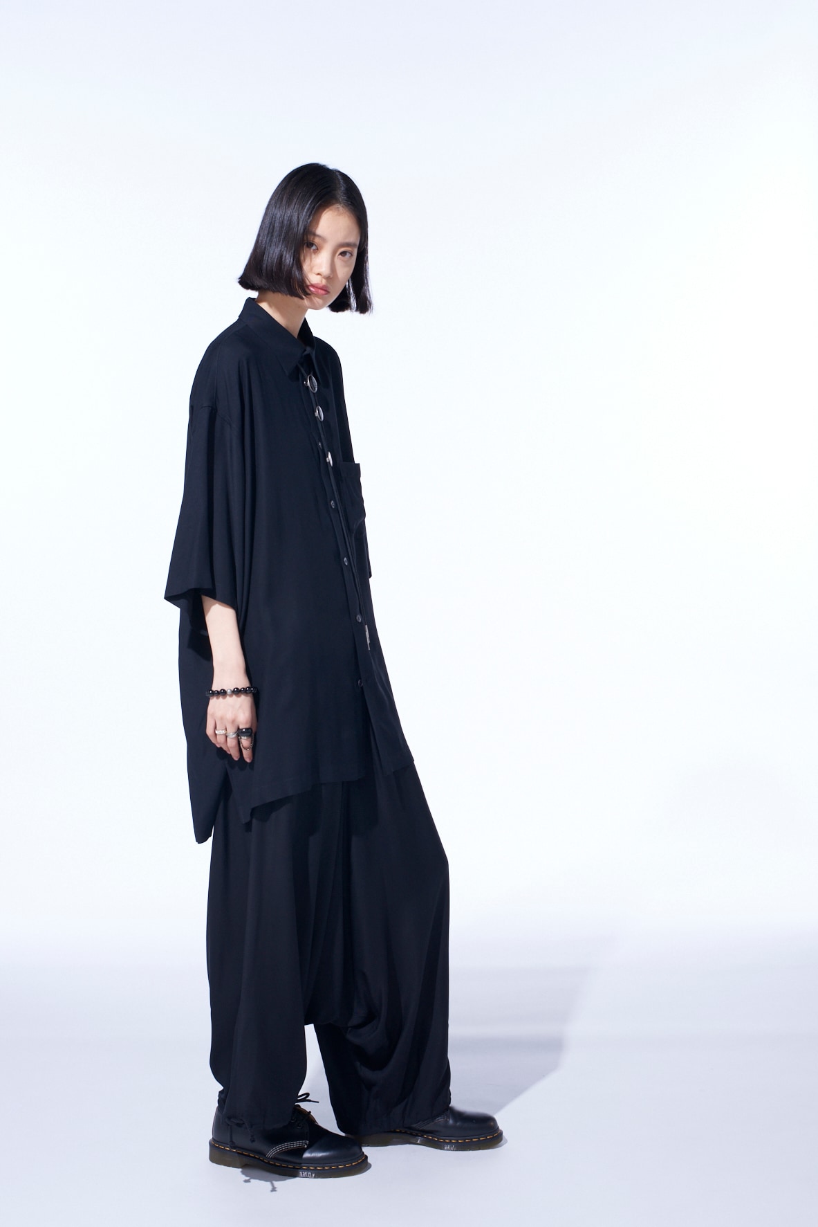 RAYON TWILL BALLOON SAROUEL PANTS