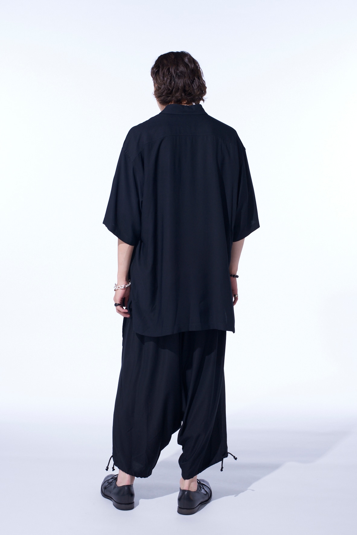 RAYON TWILL BALLOON SAROUEL PANTS