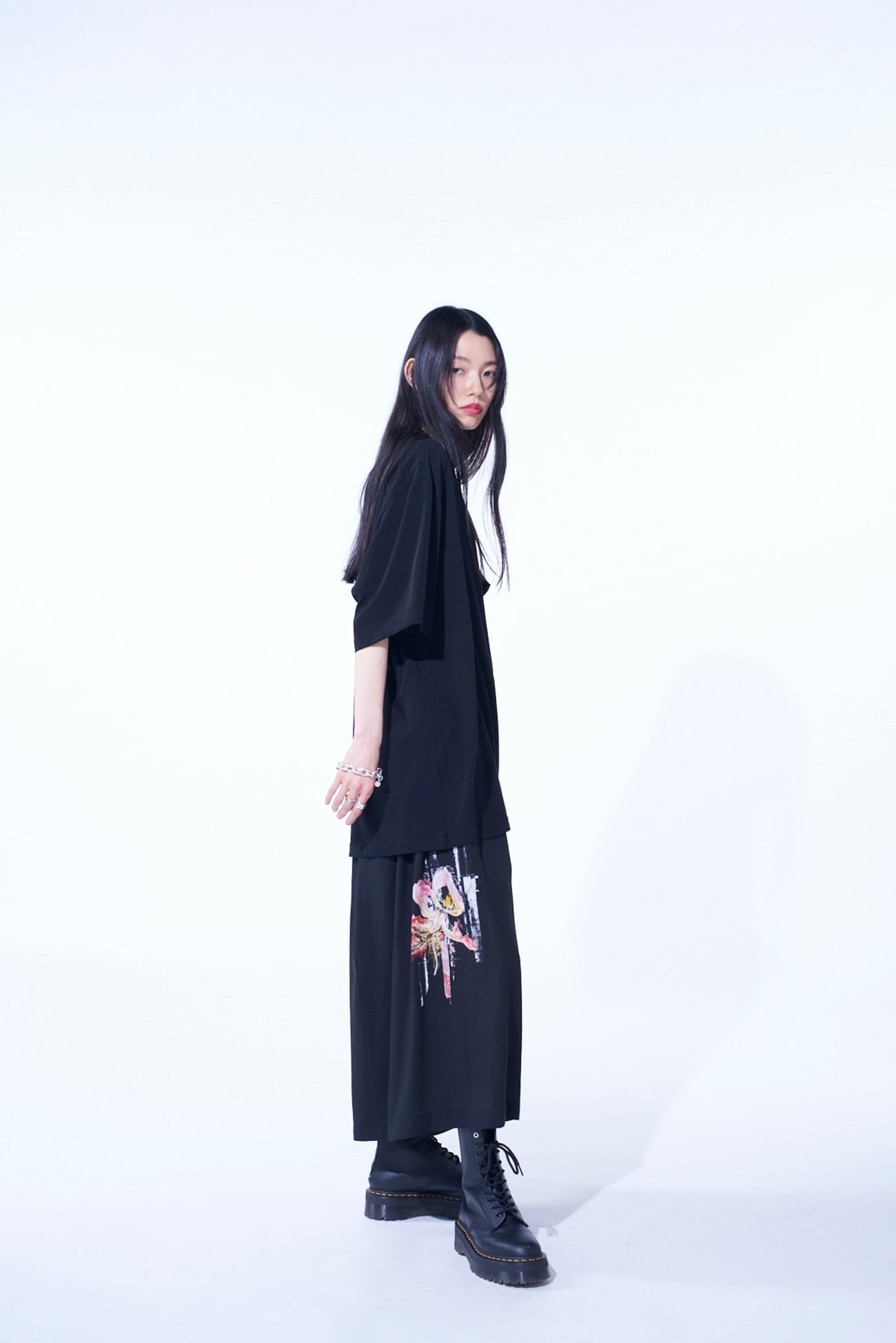 RAYON LOAN “LILY“ PRINTED CULOTTE PANT
