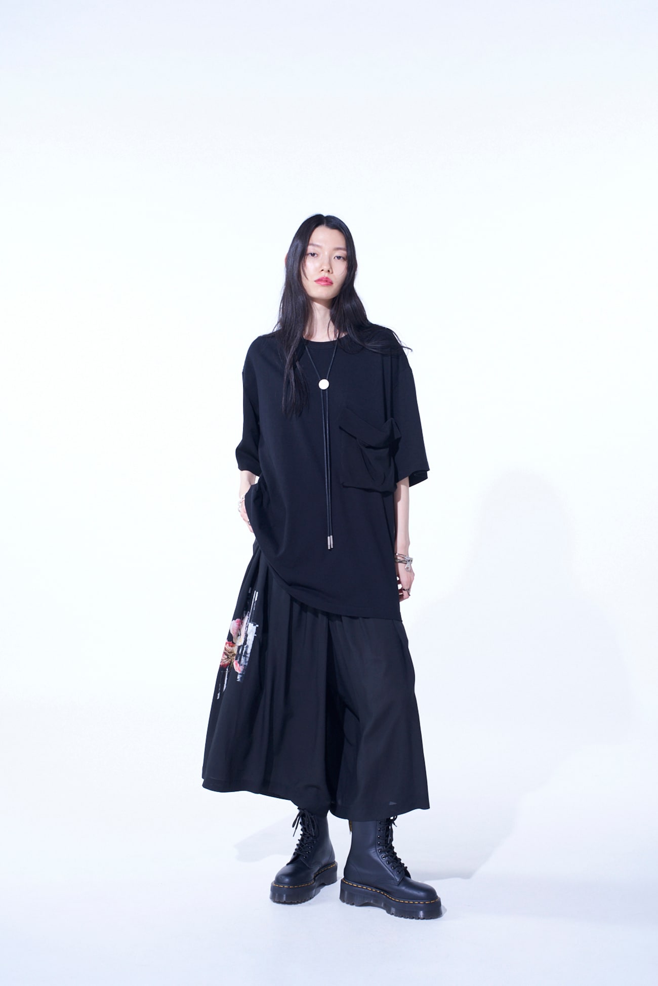 RAYON LOAN “LILY“ PRINTED CULOTTE PANT