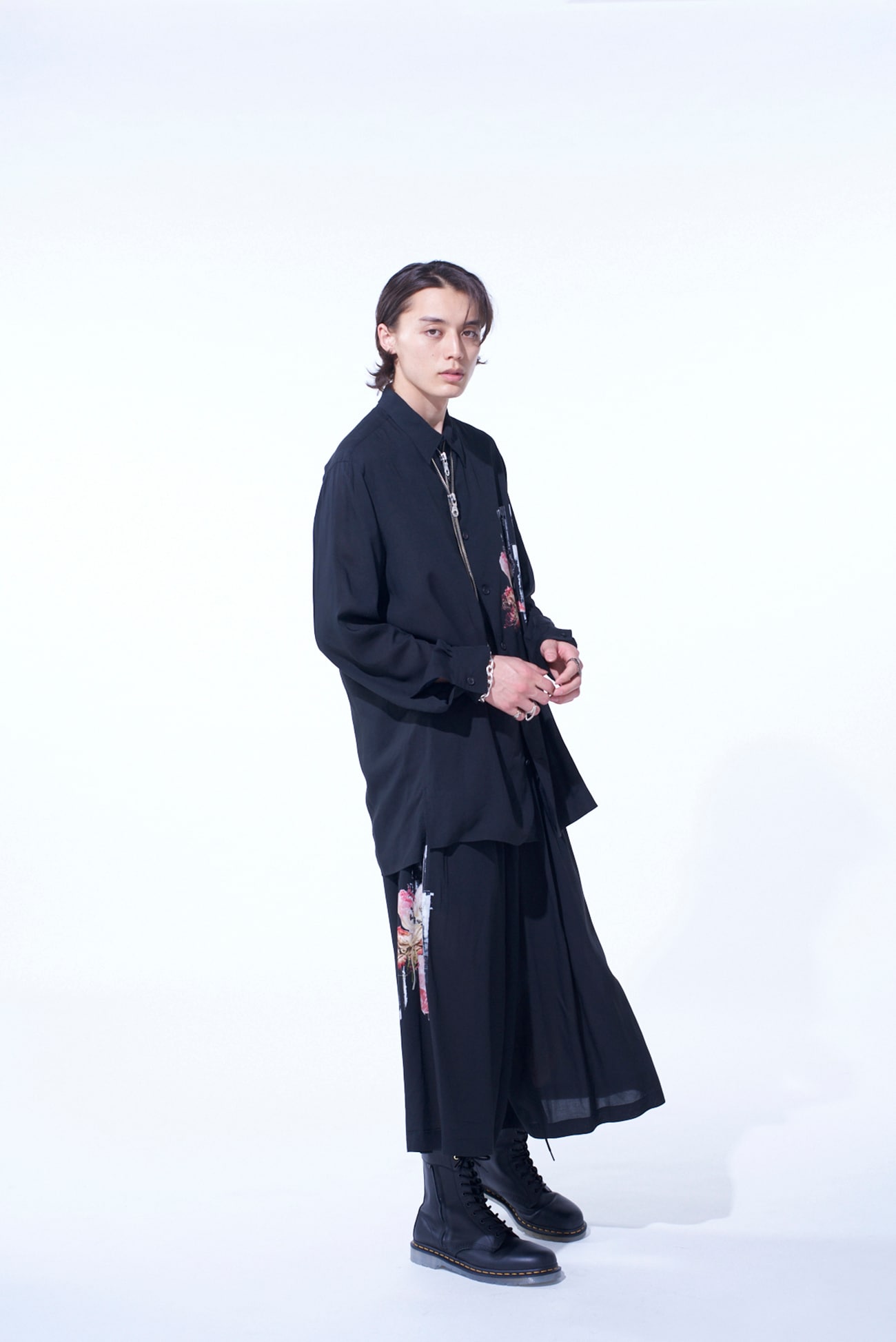 RAYON LOAN “LILY“ PRINTED CULOTTE PANT