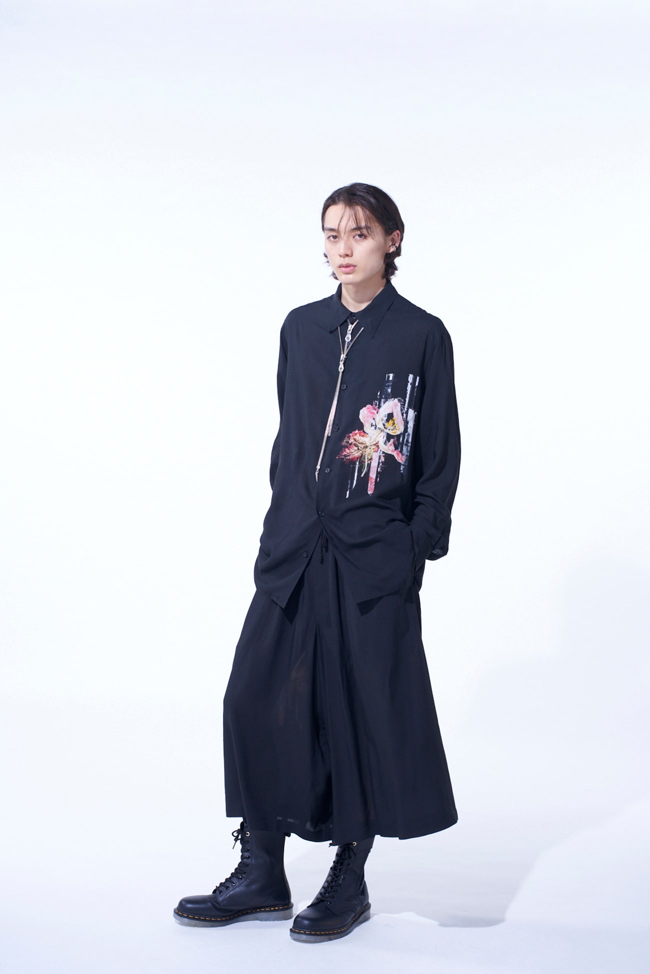 RAYON LOAN “LILY“ PRINTED CULOTTE PANT