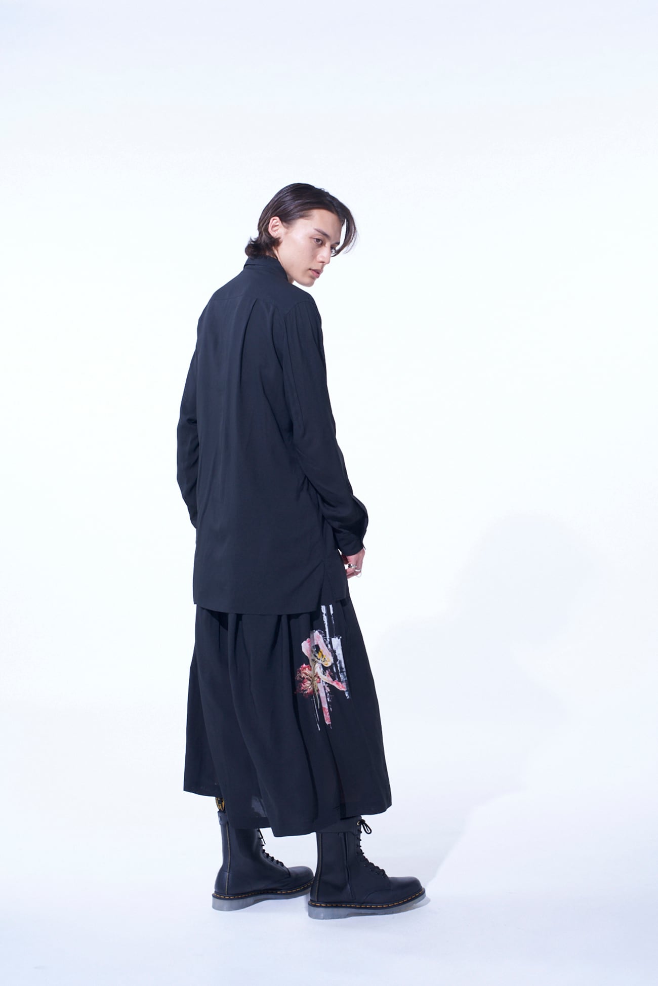 RAYON LOAN “LILY“ PRINTED CULOTTE PANT