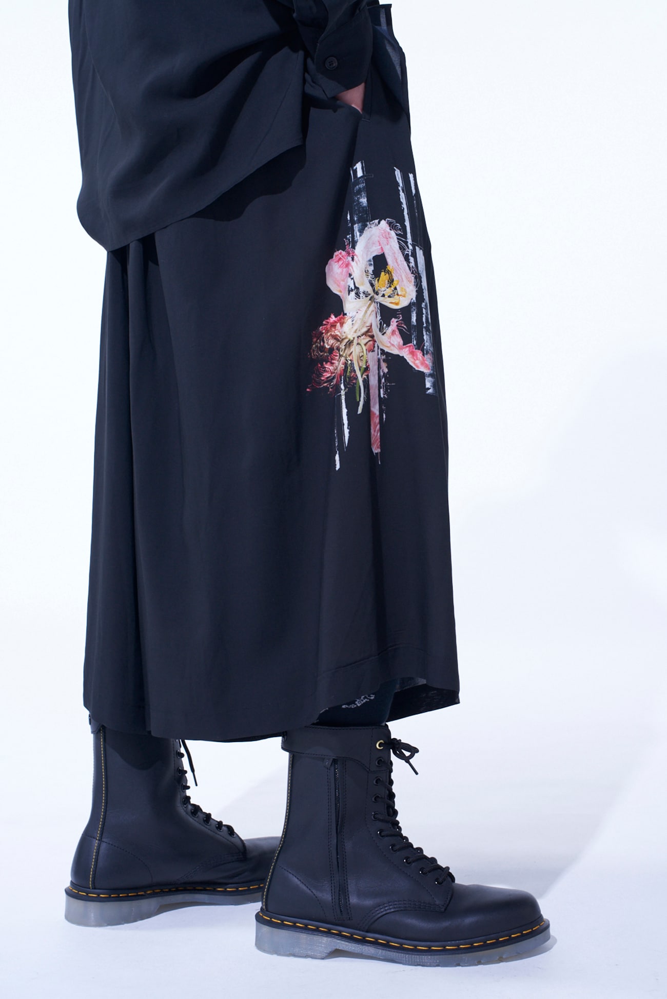RAYON LOAN “LILY“ PRINTED CULOTTE PANT