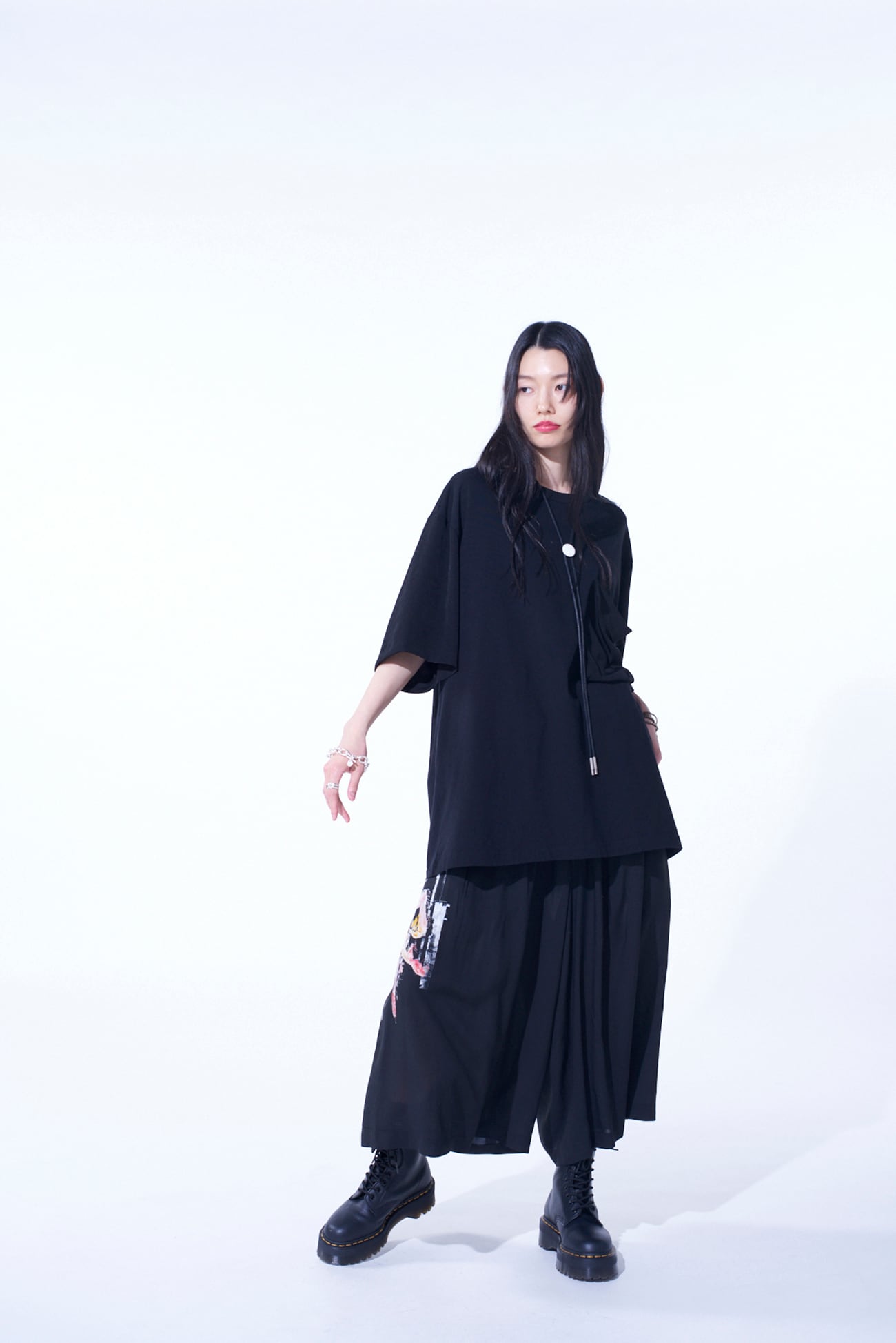 RAYON LOAN “LILY“ PRINTED CULOTTE PANT