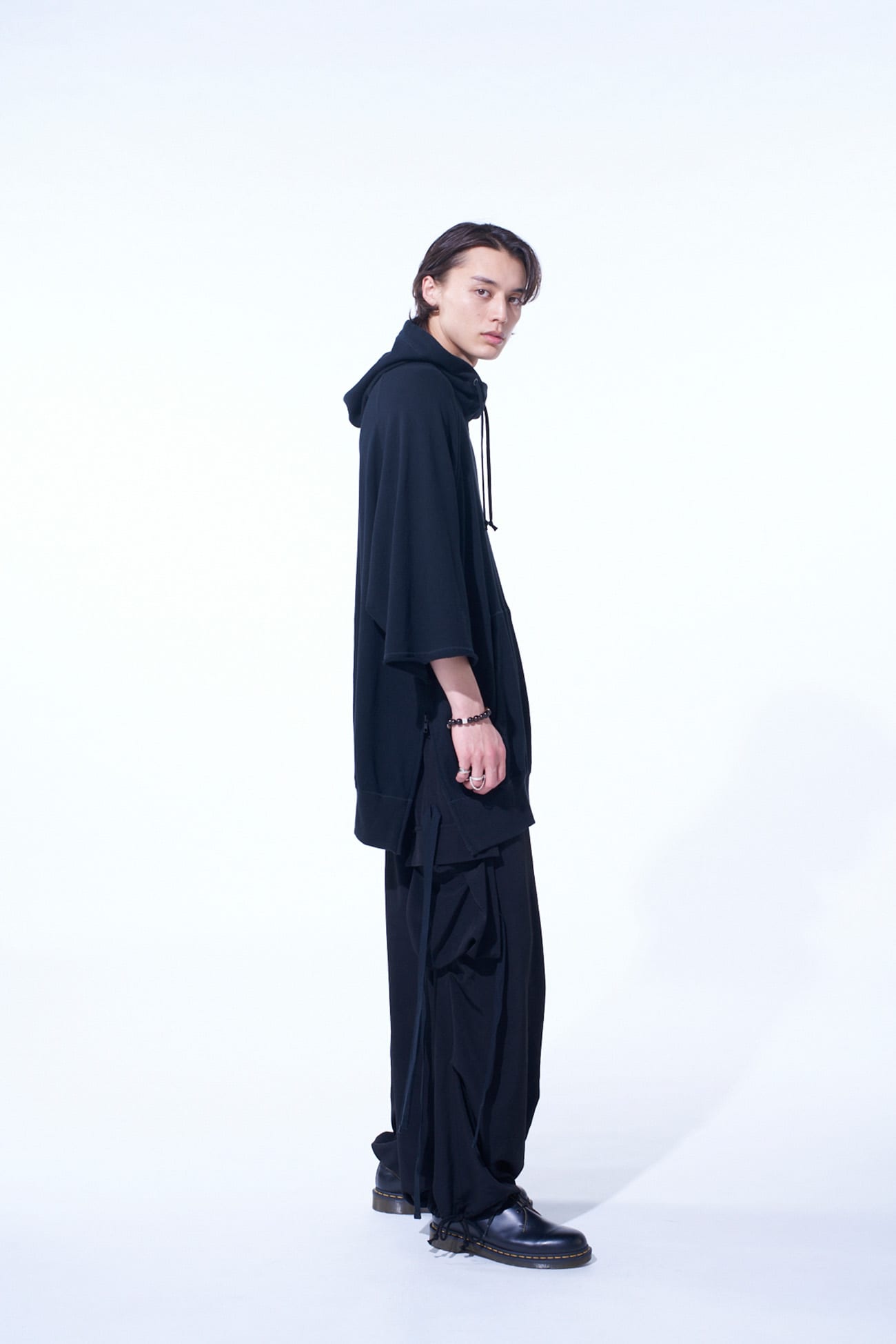 CREPE de CHINE ARMY TECHNO PANTS