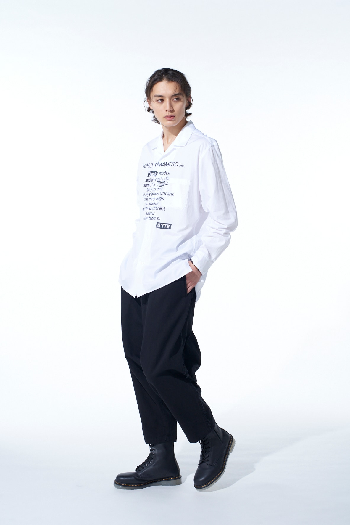 COTTON DRILL CUT-OUT SAROUEL PANTS