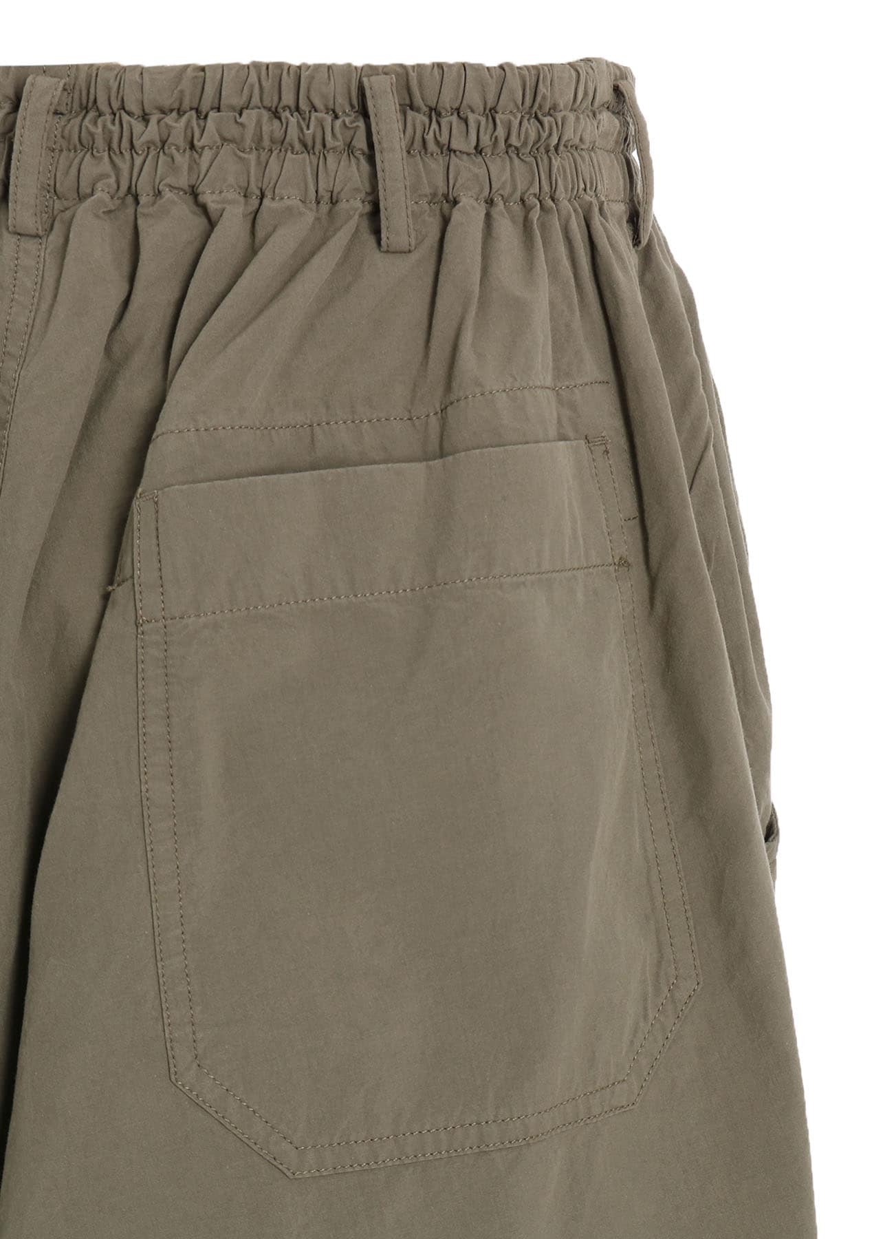 S'YTE SARUEL PANTS ヨウジヤマモト サルエルパンツ BRUSHED WASHER FINISH BROAD SAROUEL PANTS(M Khaki): S'YTE