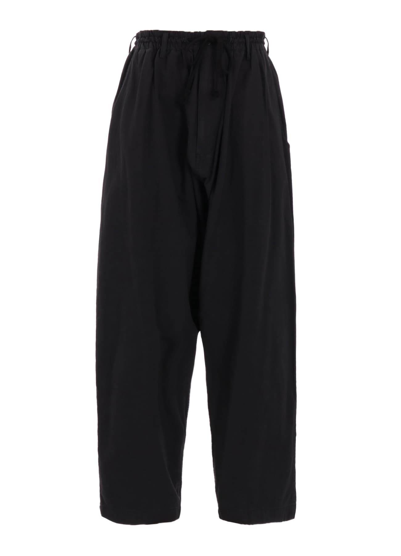 BRUSHED WASHER FINISH BROAD SAROUEL PANTS