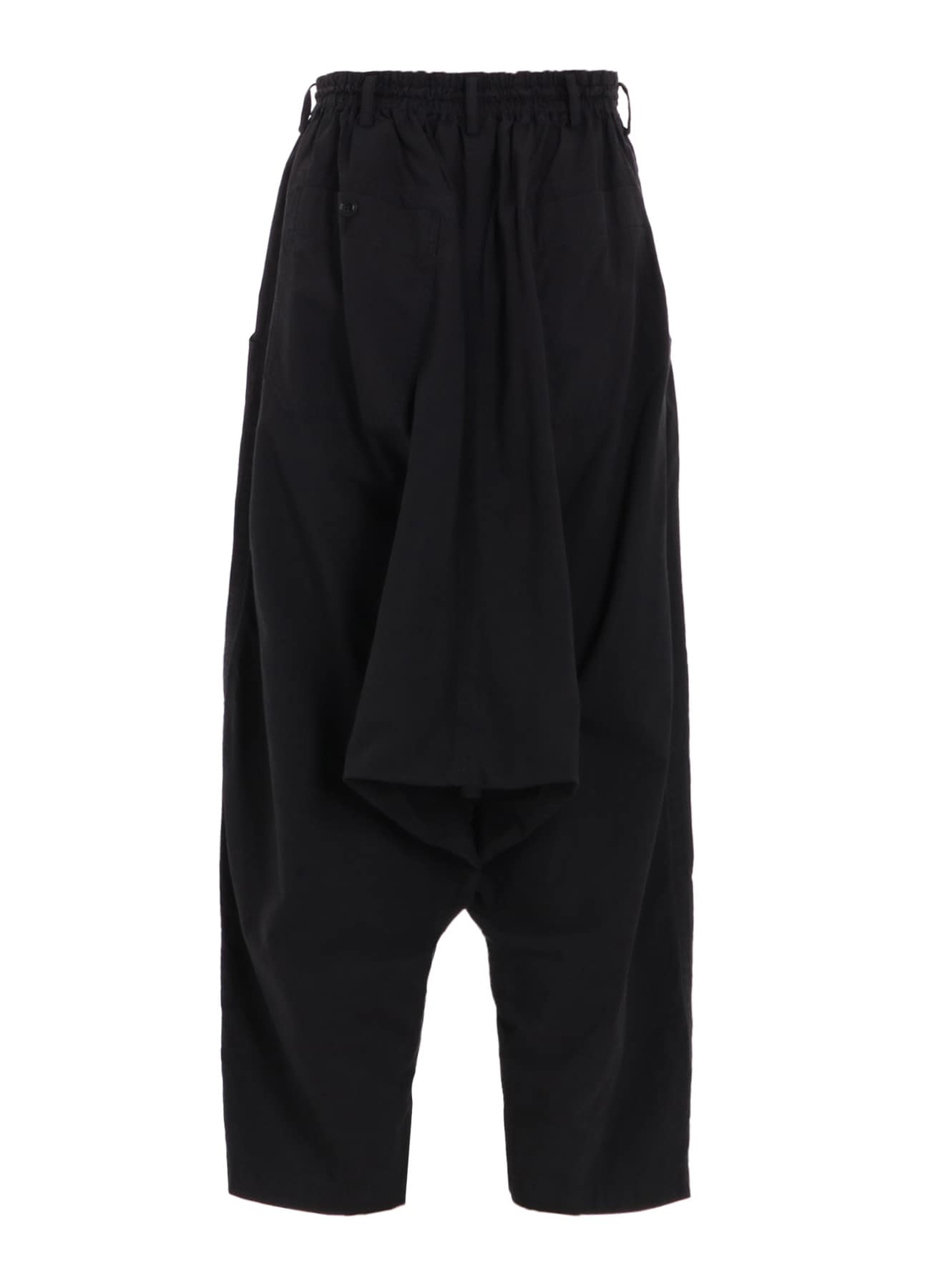 BRUSHED WASHER FINISH BROAD SAROUEL PANTS
