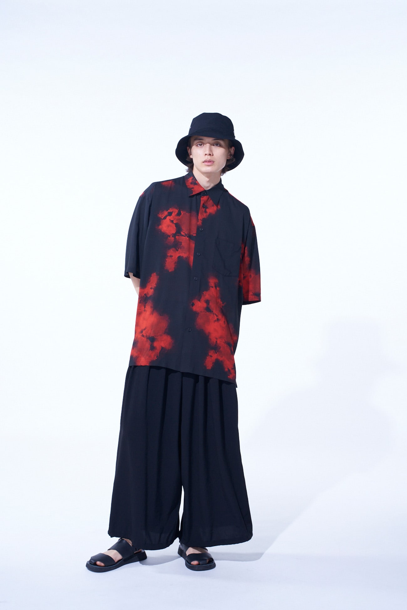 CREPE de CHINE BALLOON PANTS