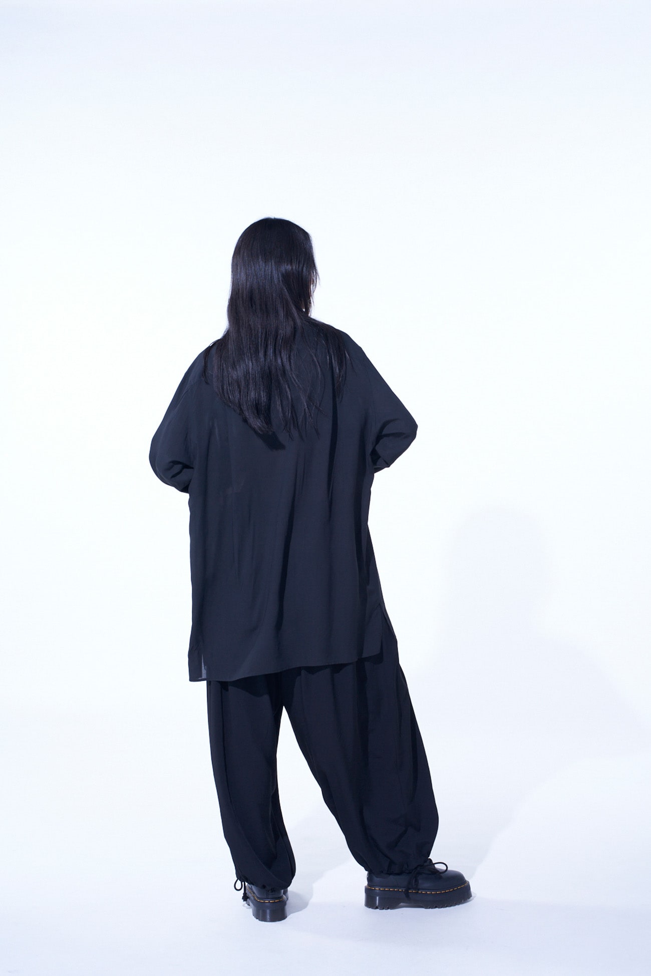 CREPE de CHINE BALLOON PANTS