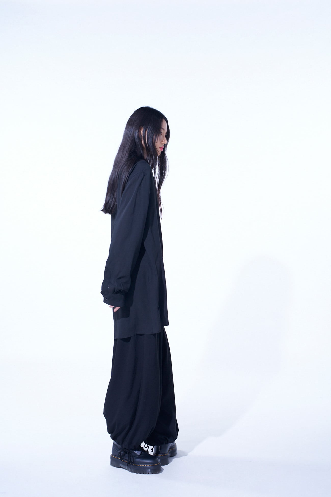 CREPE de CHINE BALLOON PANTS